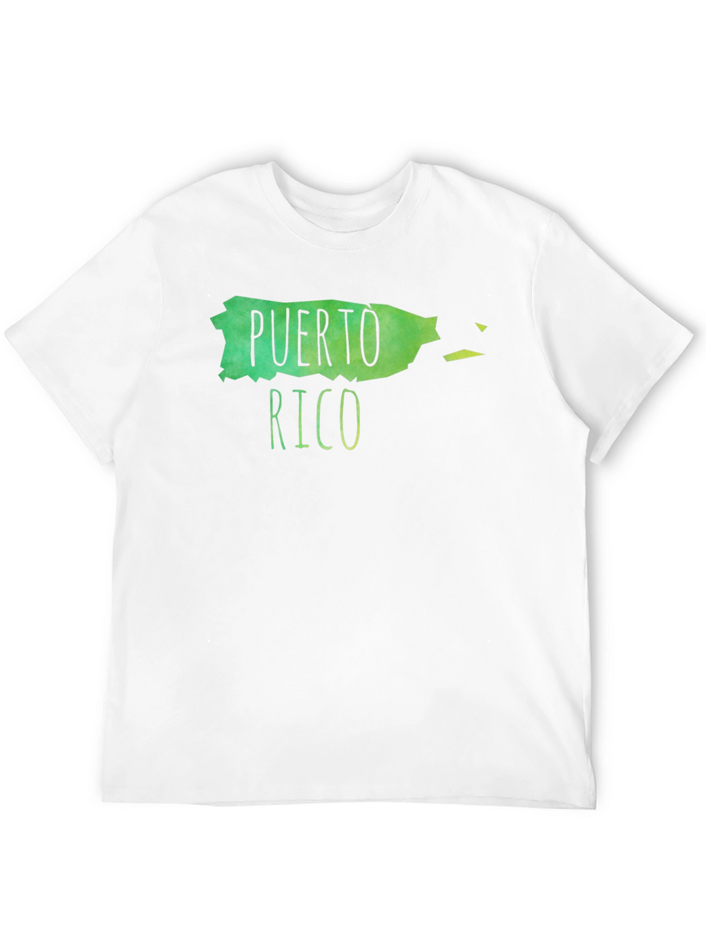 Puerto Rico Map T-Shirt - Island Pride