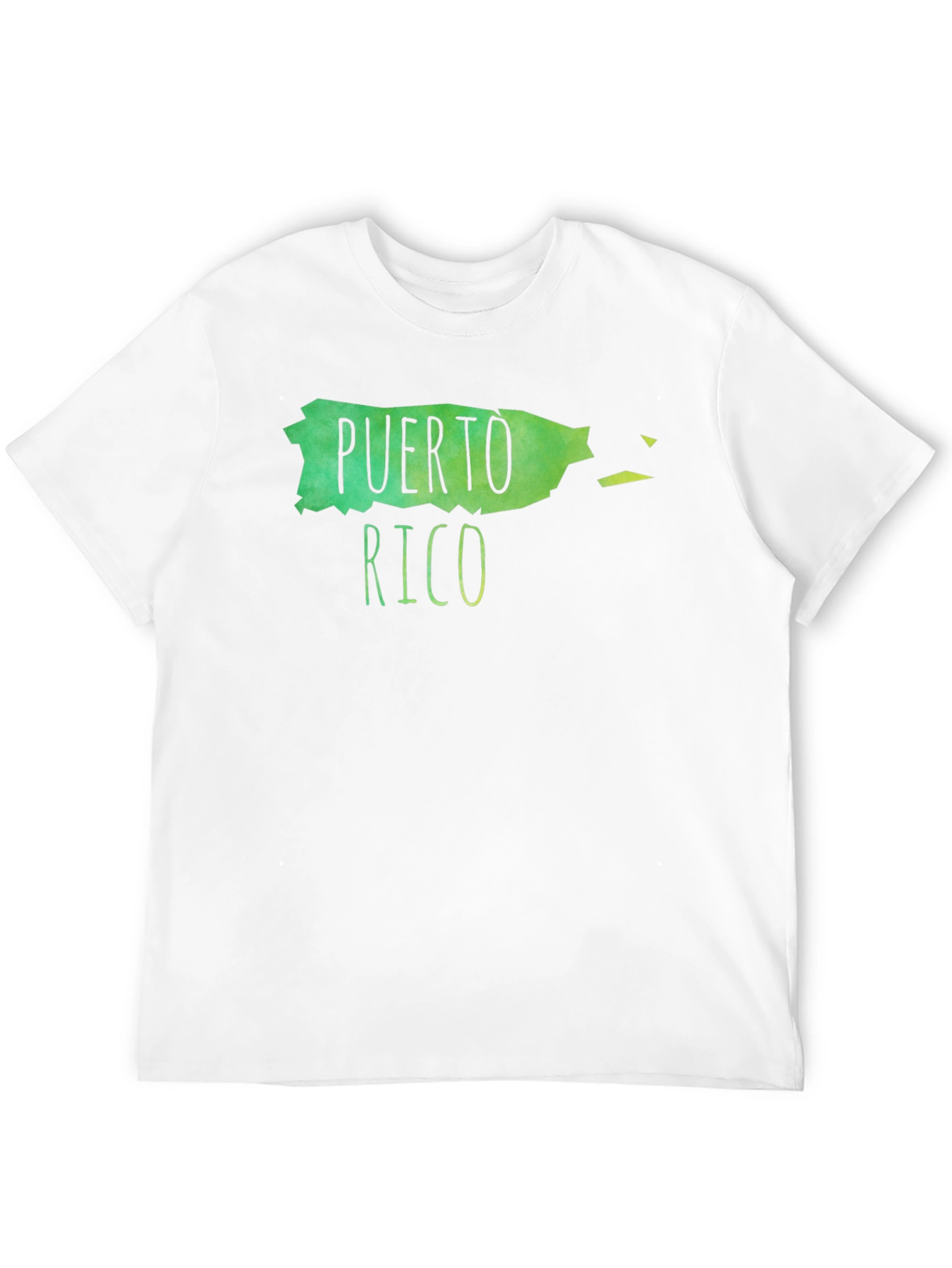 Puerto Rico Map T-Shirt - Island Pride