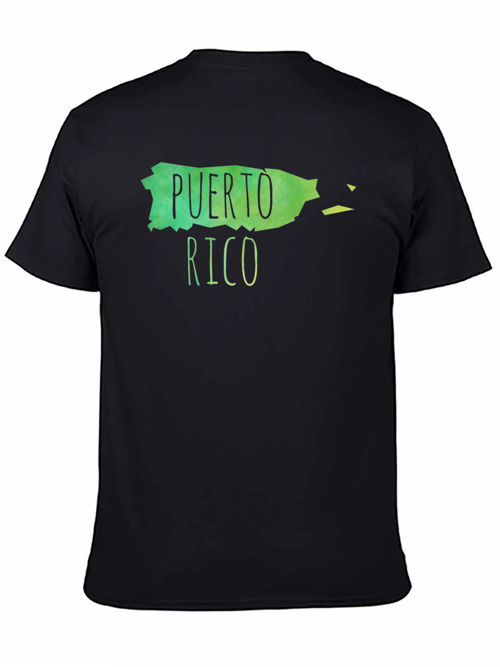 Puerto Rico Map T-Shirt - Island Pride