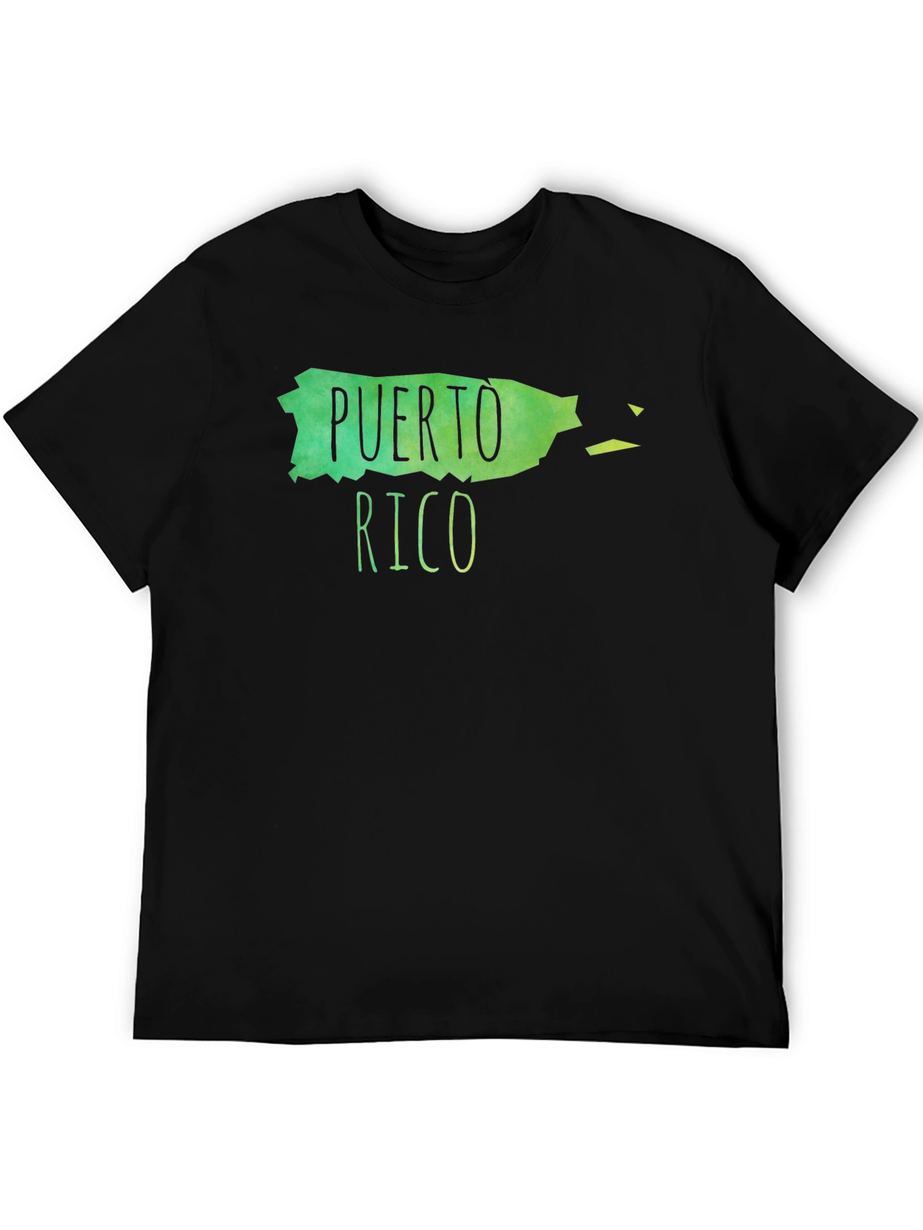 Puerto Rico Map T-Shirt - Island Pride