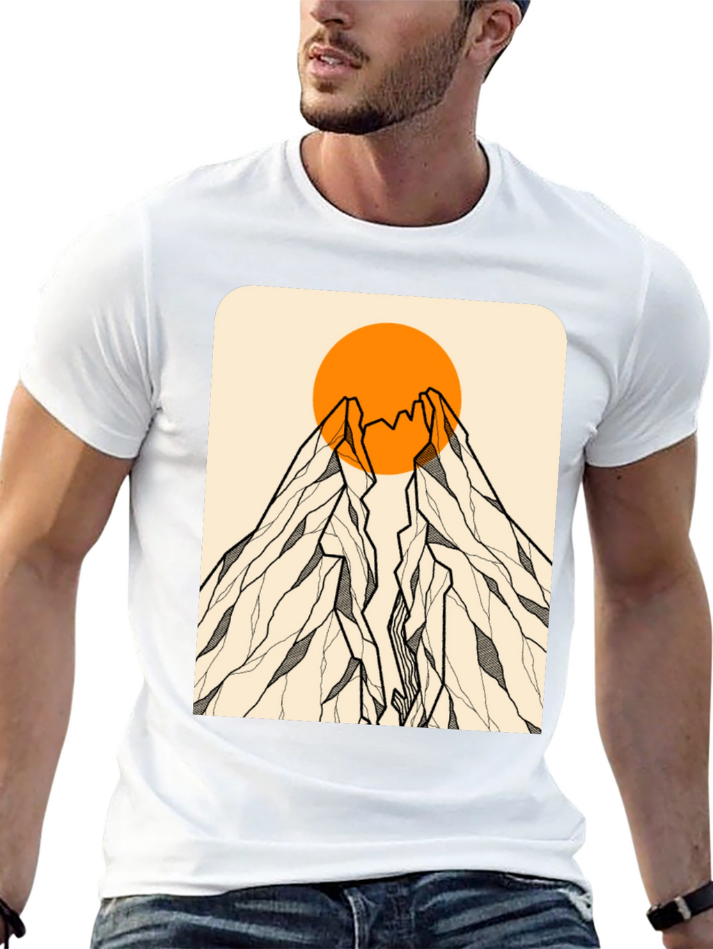 Mountain Peak Graphic Tee