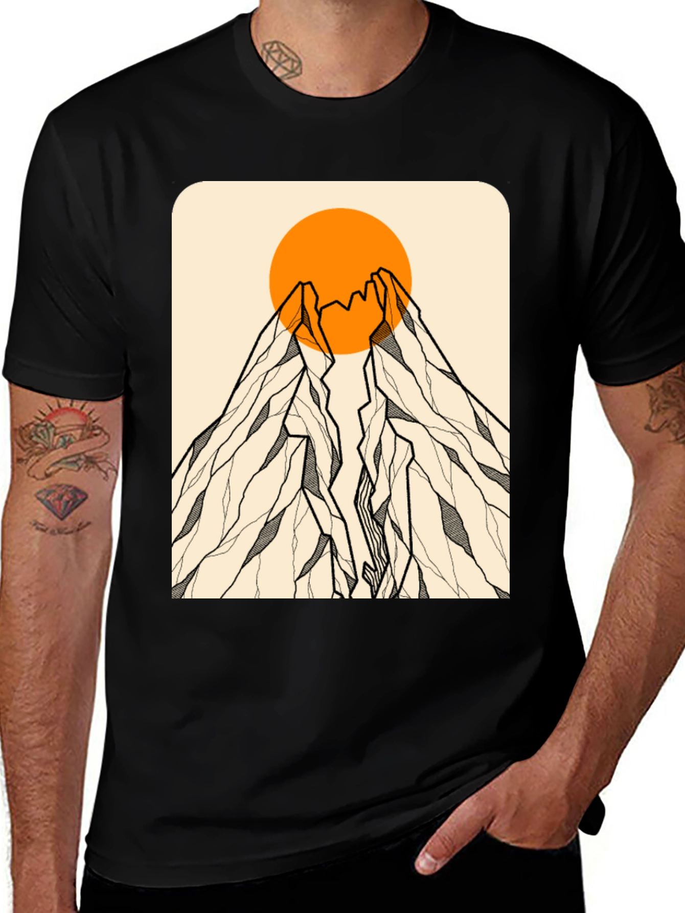 Mountain Peak Graphic Tee