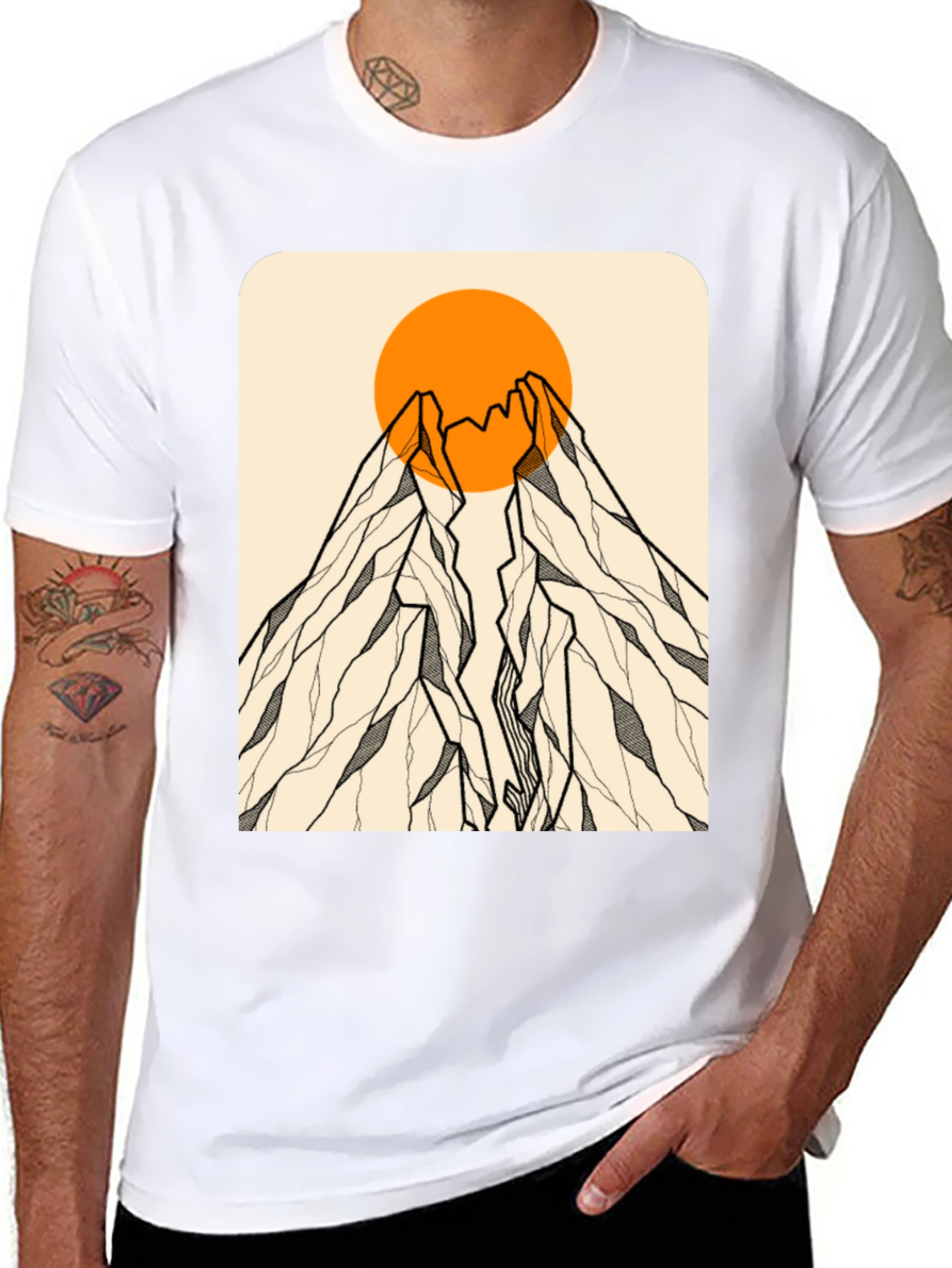 Mountain Peak Graphic Tee