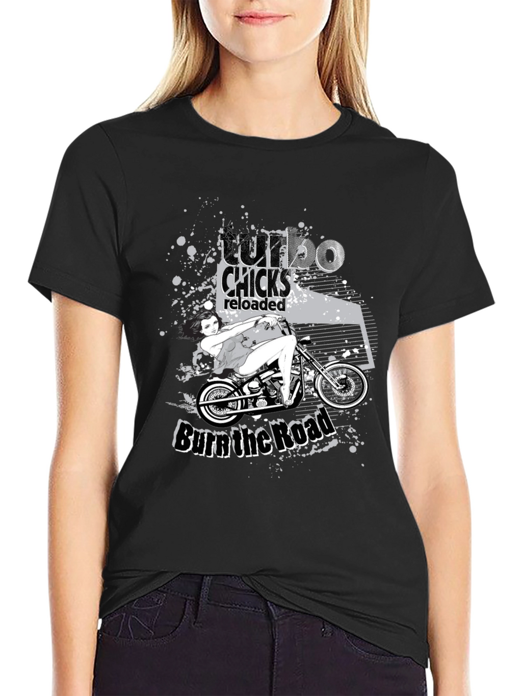 Turbo Chicks Reloaded Tee