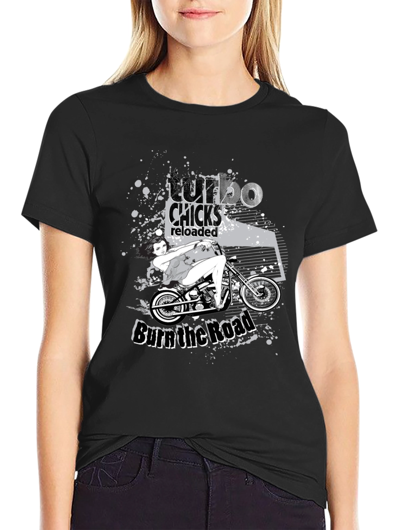 Turbo Chicks Reloaded Tee