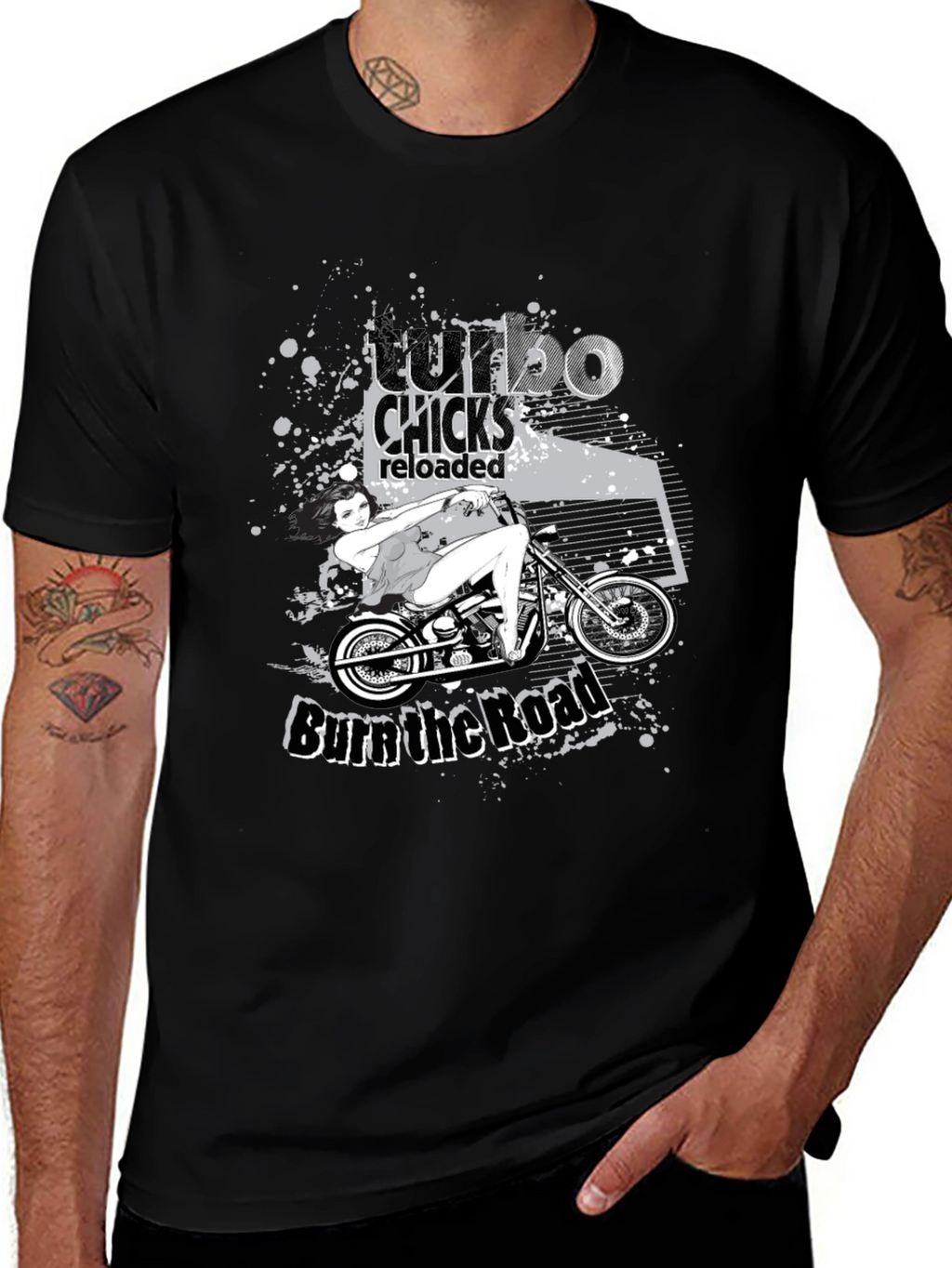 Turbo Chicks Reloaded Tee