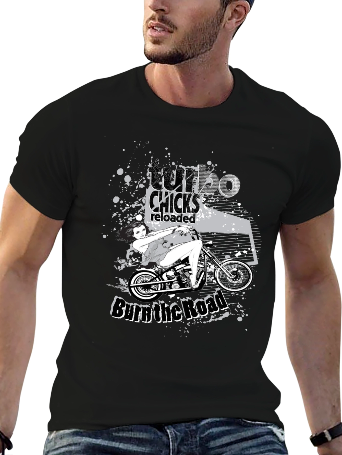 Turbo Chicks Reloaded Tee