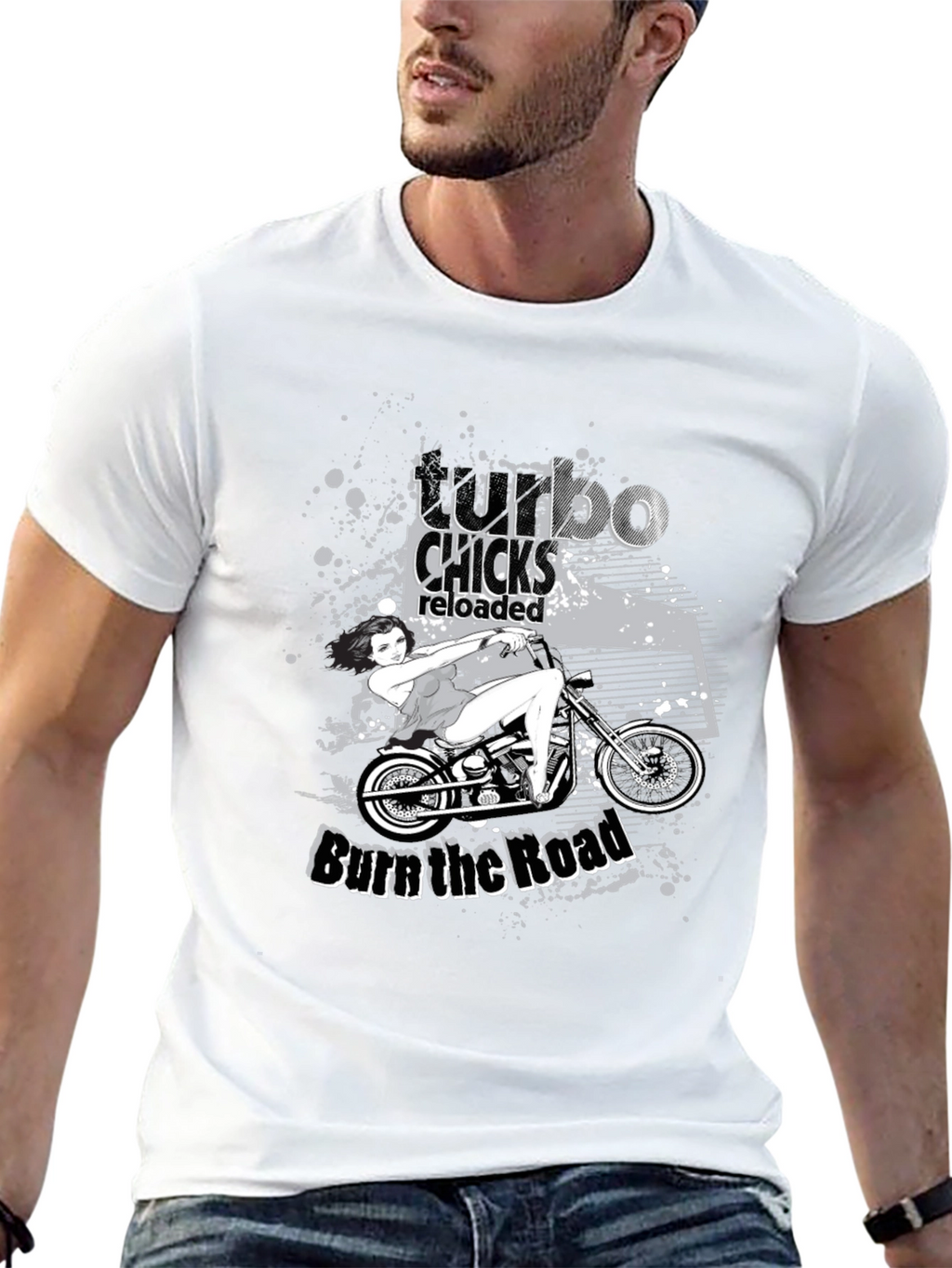 Turbo Chicks Reloaded Tee