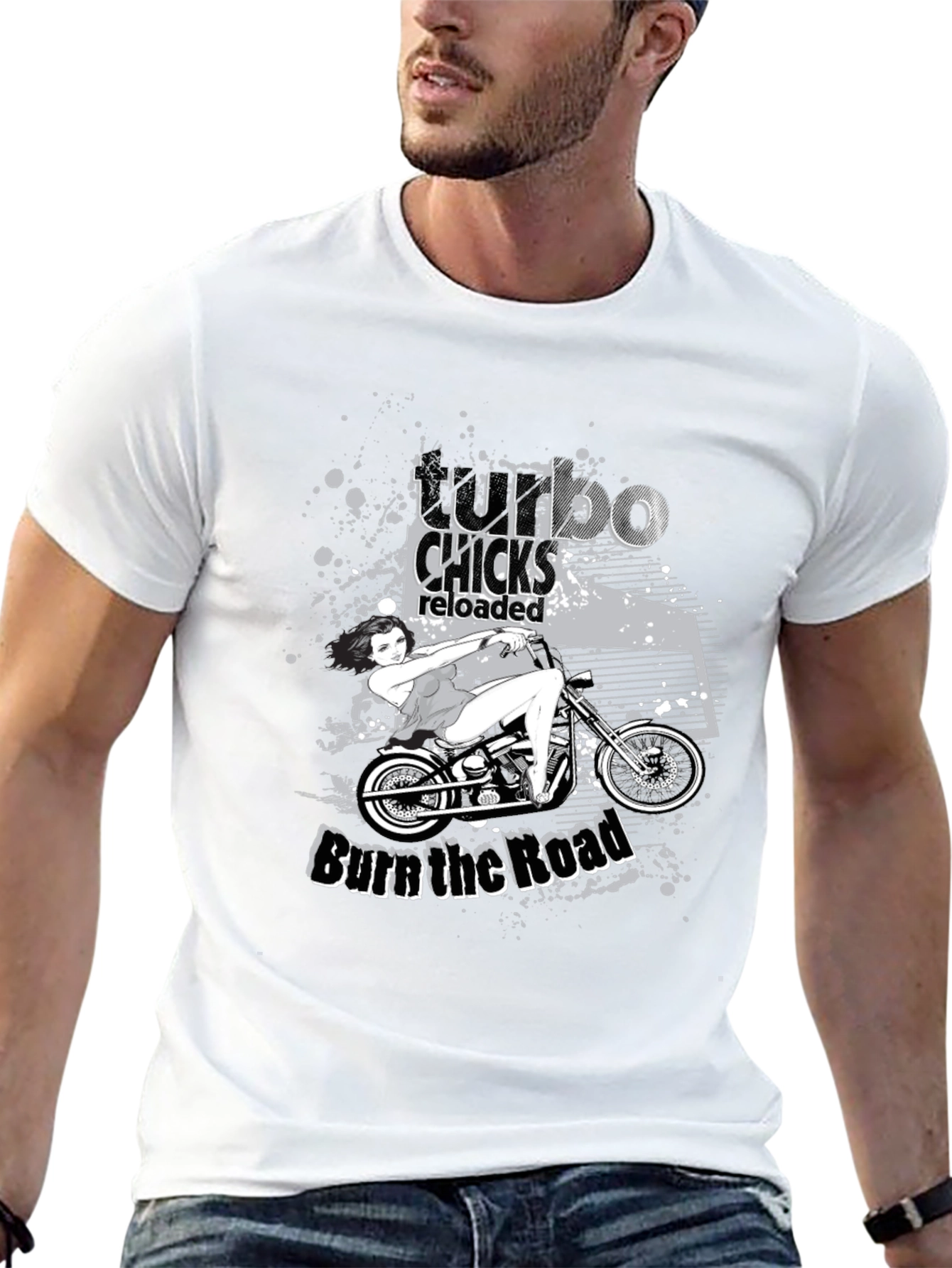 Turbo Chicks Reloaded Tee