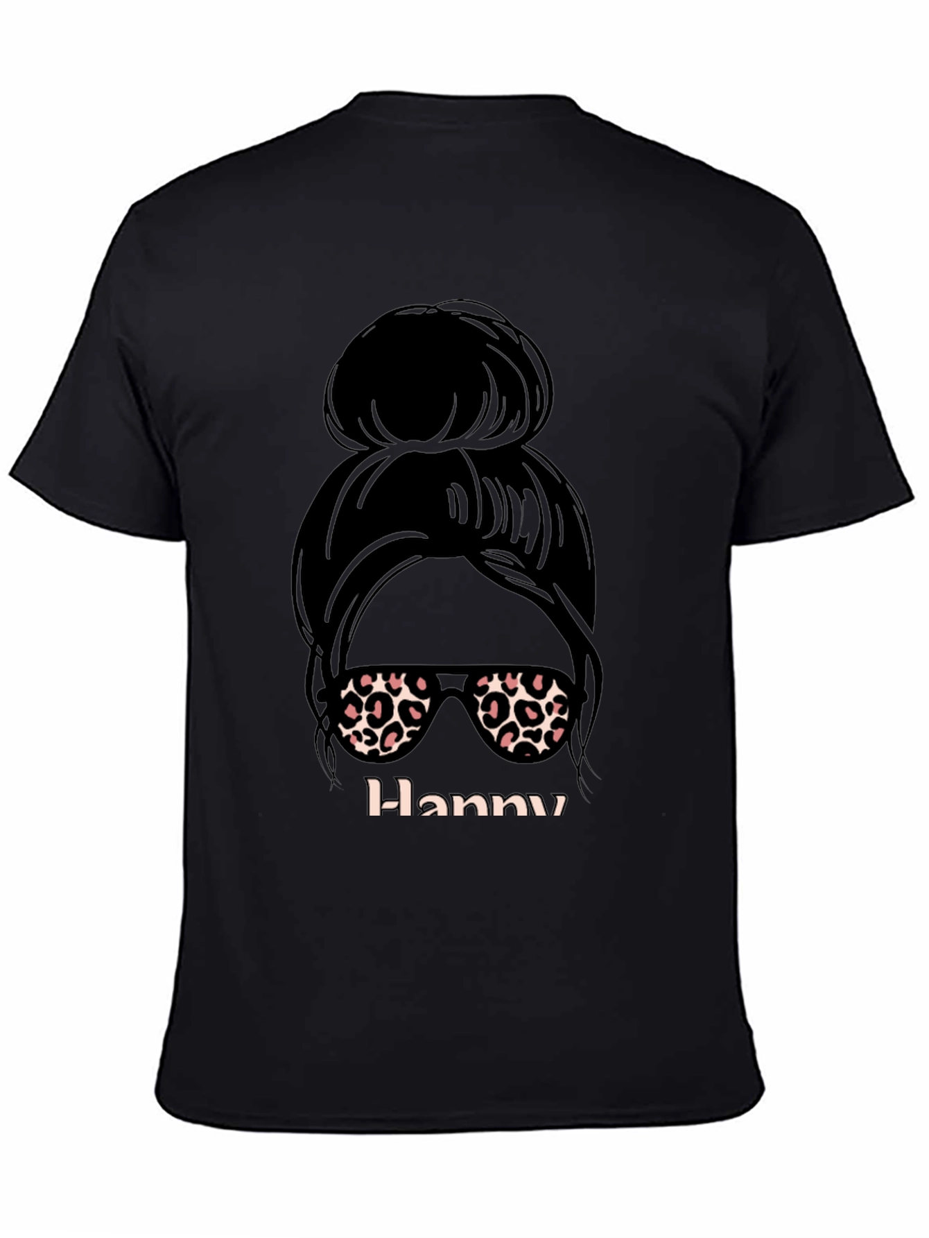 Messy Bun Hanny Graphic Tee