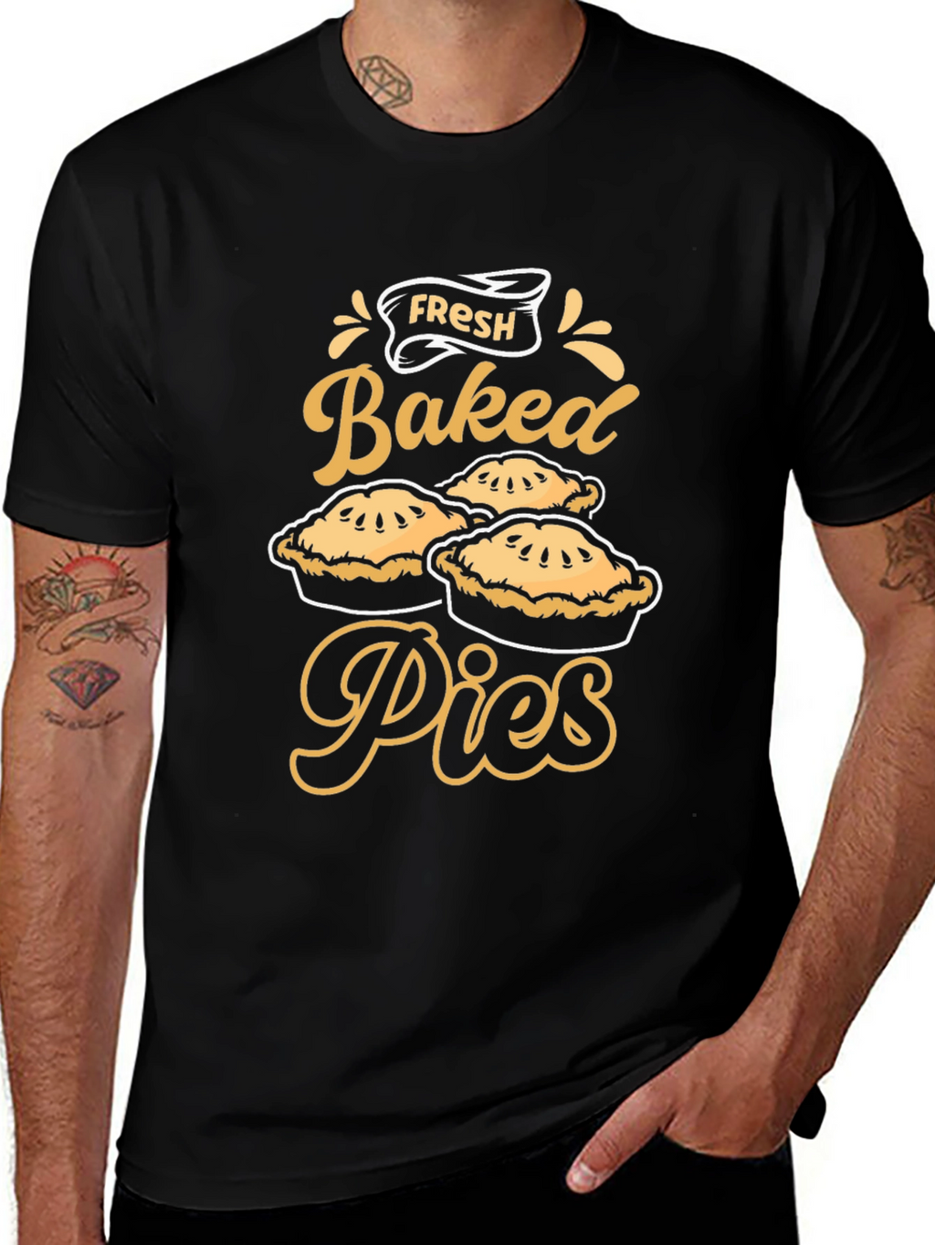 Fresh Baked Pies Graphic T-Shirt