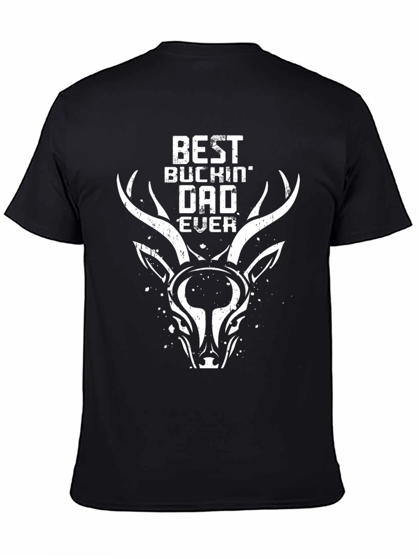 Best Buckin Dad Ever T-Shirt - Deer Graphic Tee