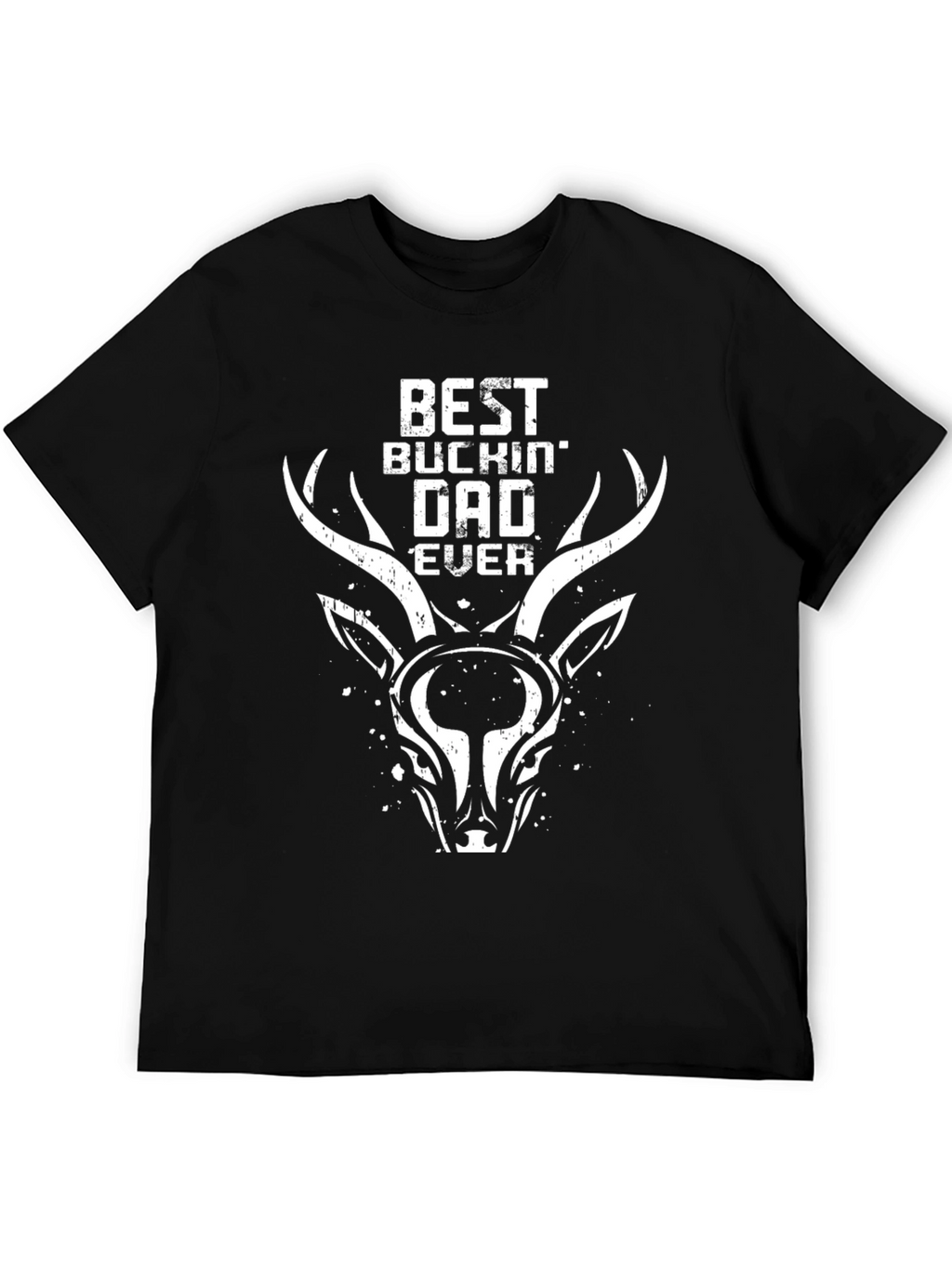 Best Buckin Dad Ever T-Shirt - Deer Graphic Tee