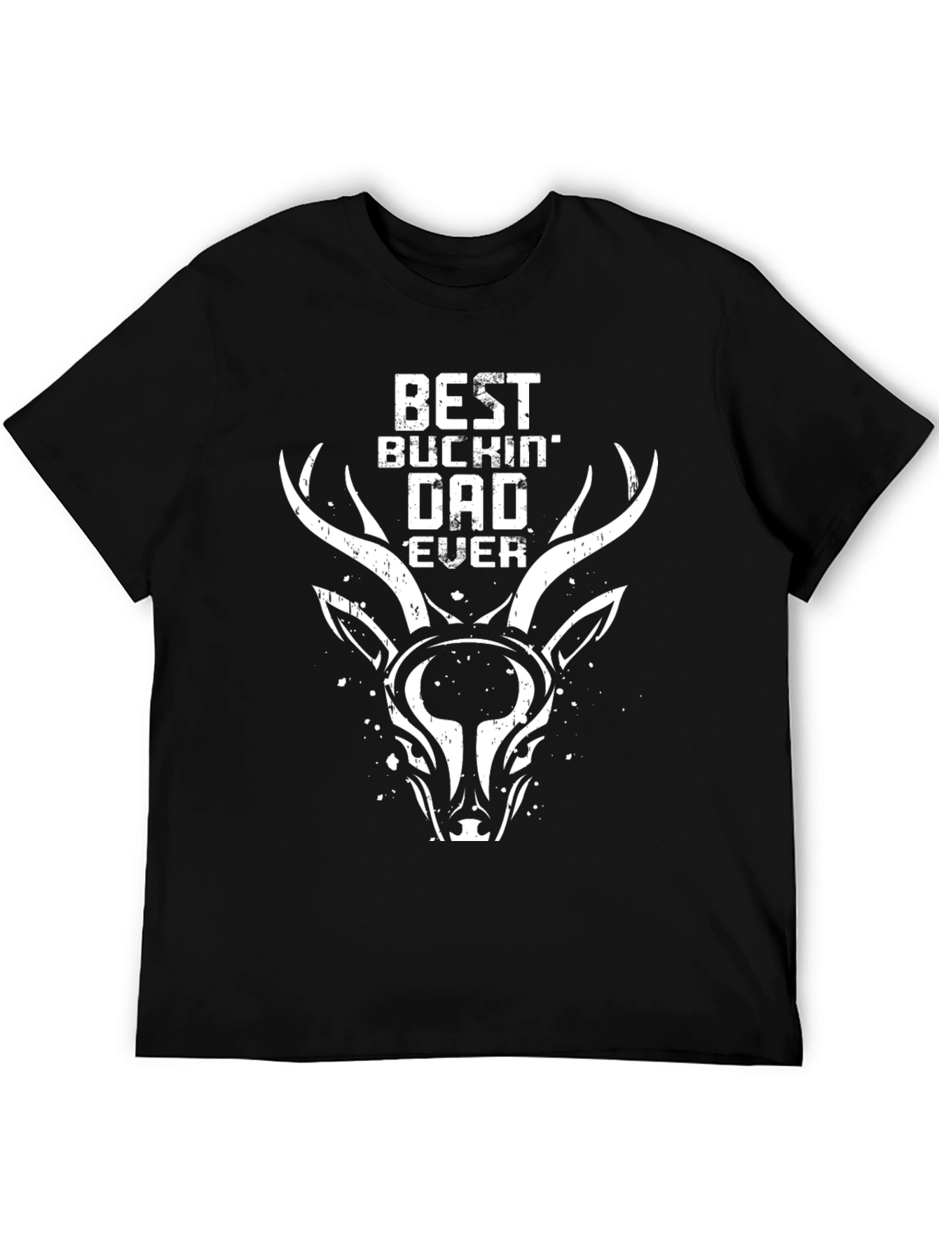 Best Buckin Dad Ever T-Shirt - Deer Graphic Tee