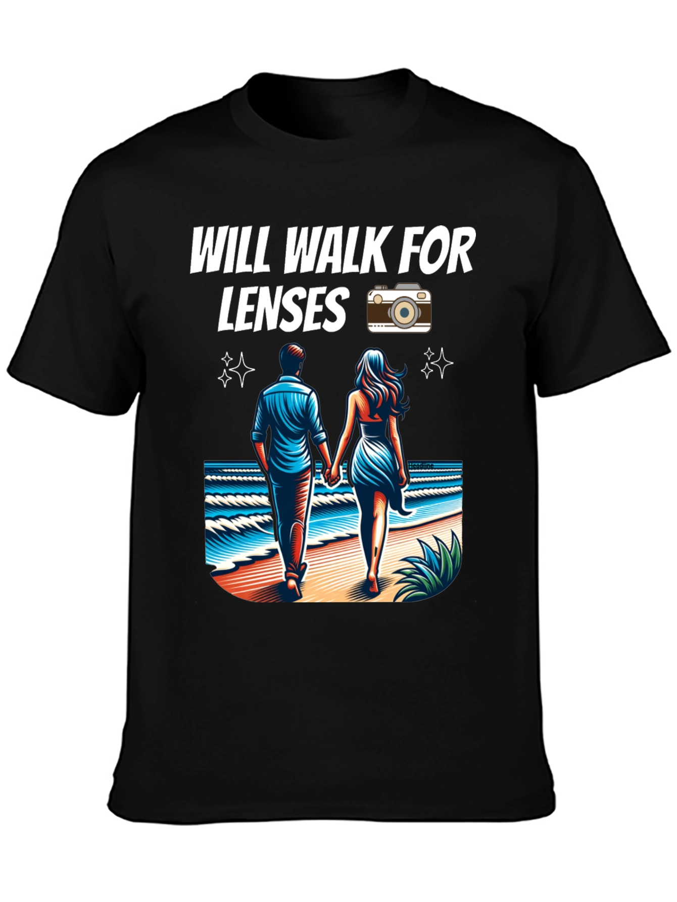 Will Walk for Lenses Graphic Tee