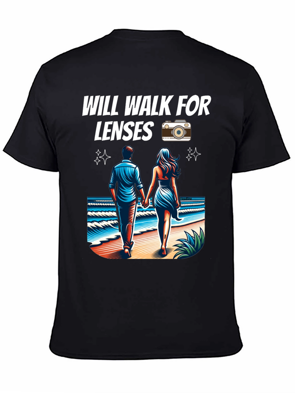 Will Walk for Lenses Graphic Tee