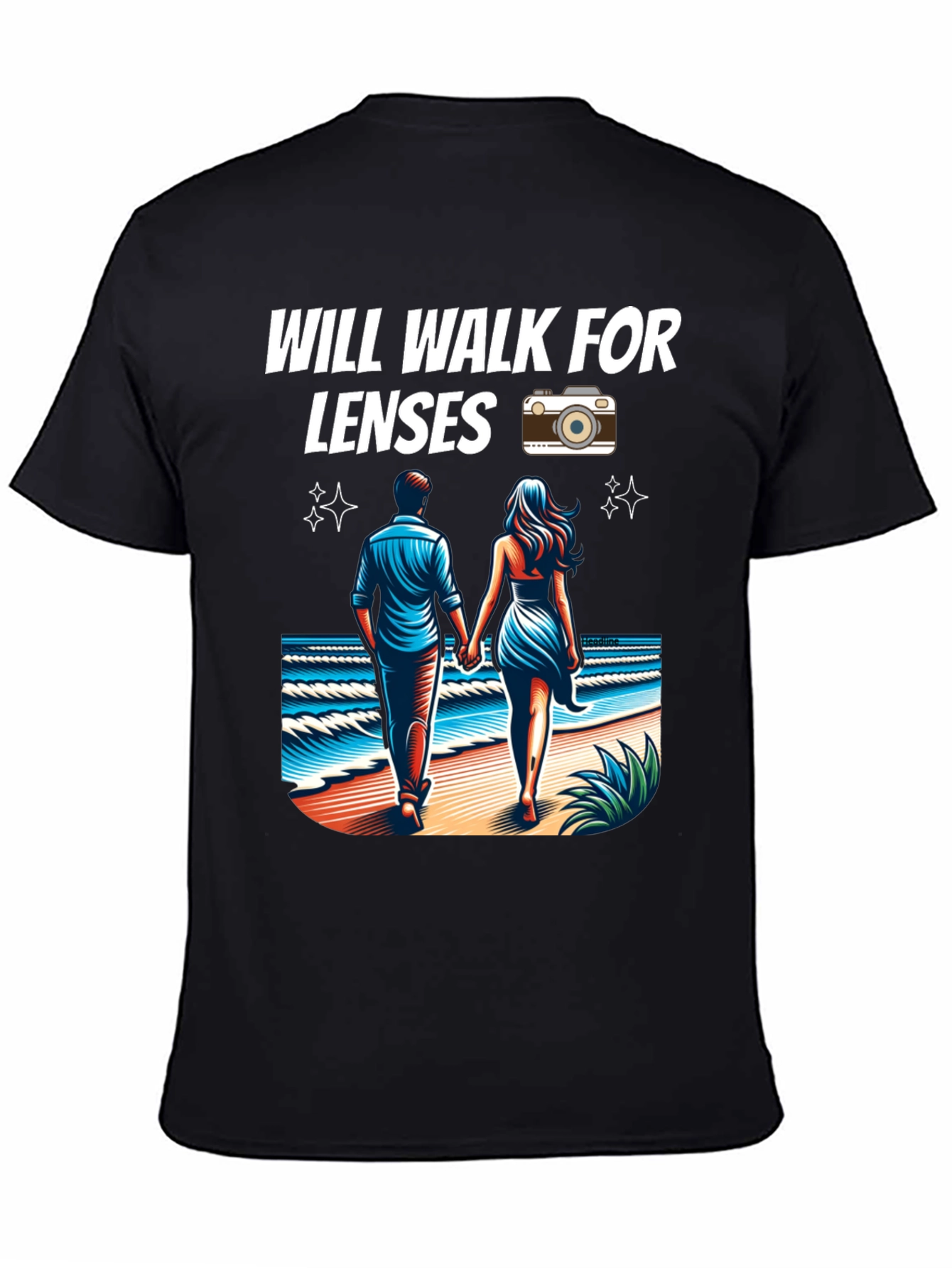Will Walk for Lenses Graphic Tee