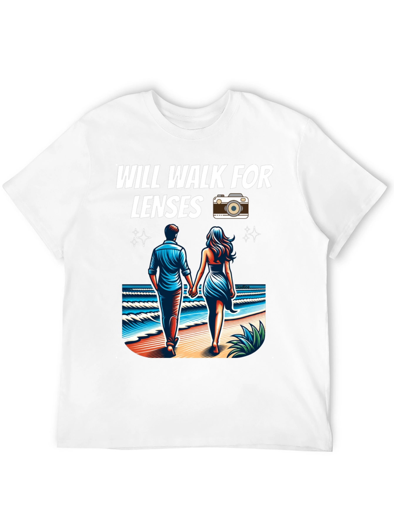 Will Walk for Lenses Graphic Tee