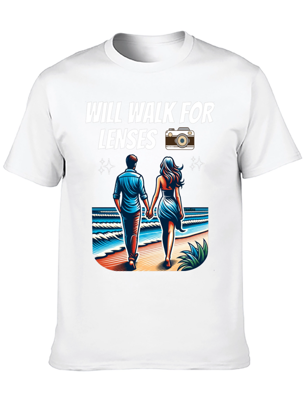 Will Walk for Lenses Graphic Tee