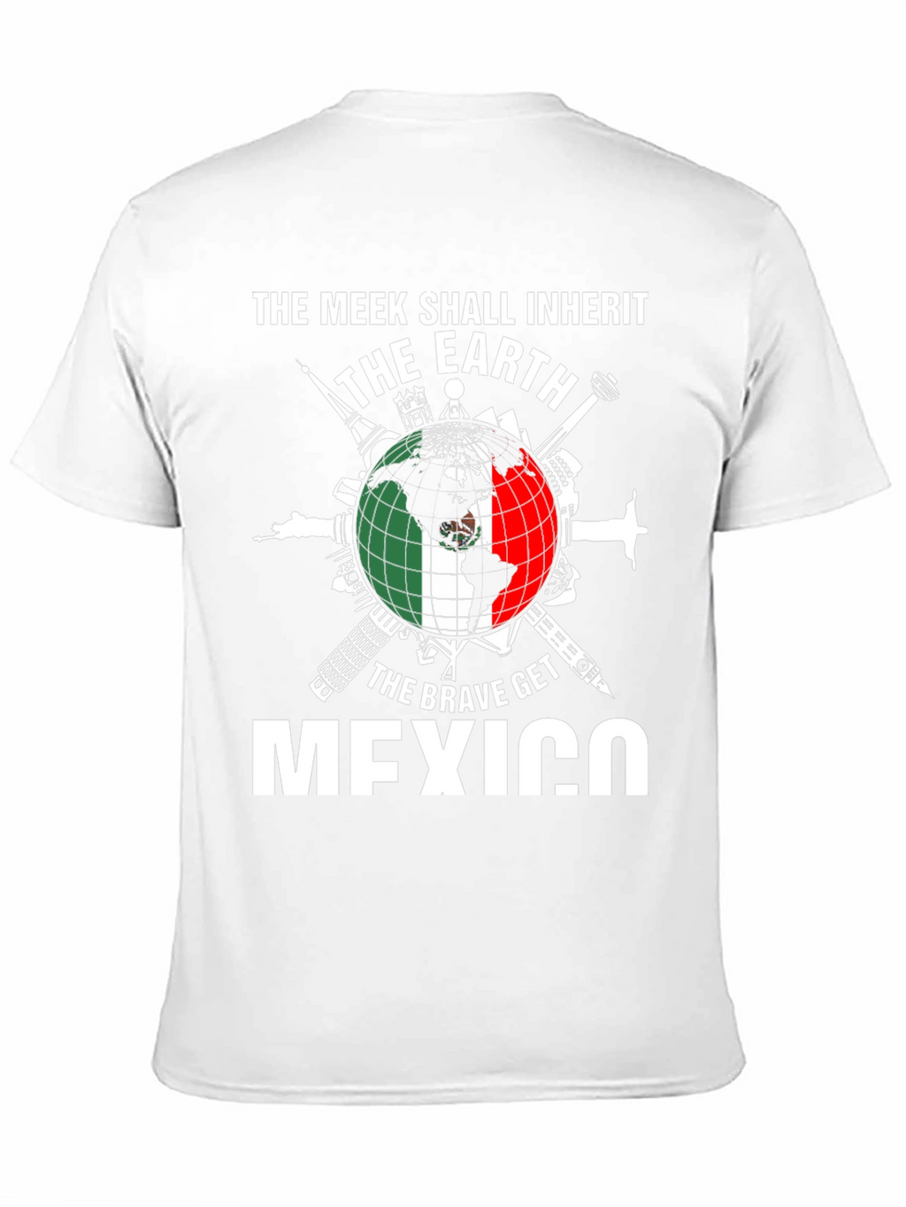 Mexico Earth Graphic T-Shirt