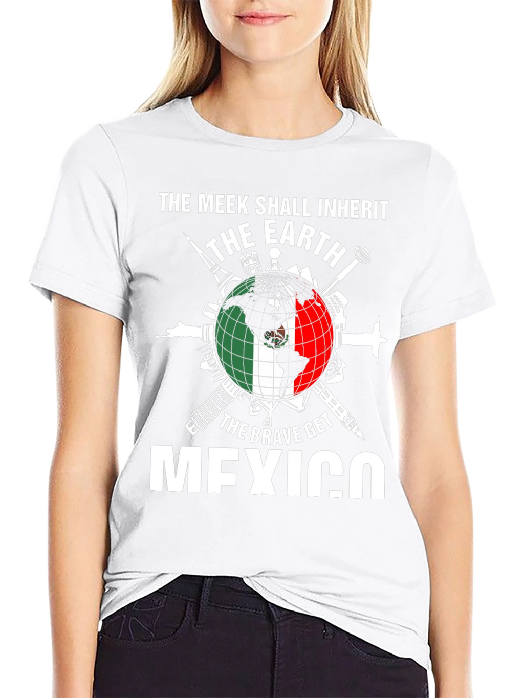 Mexico Earth Graphic T-Shirt