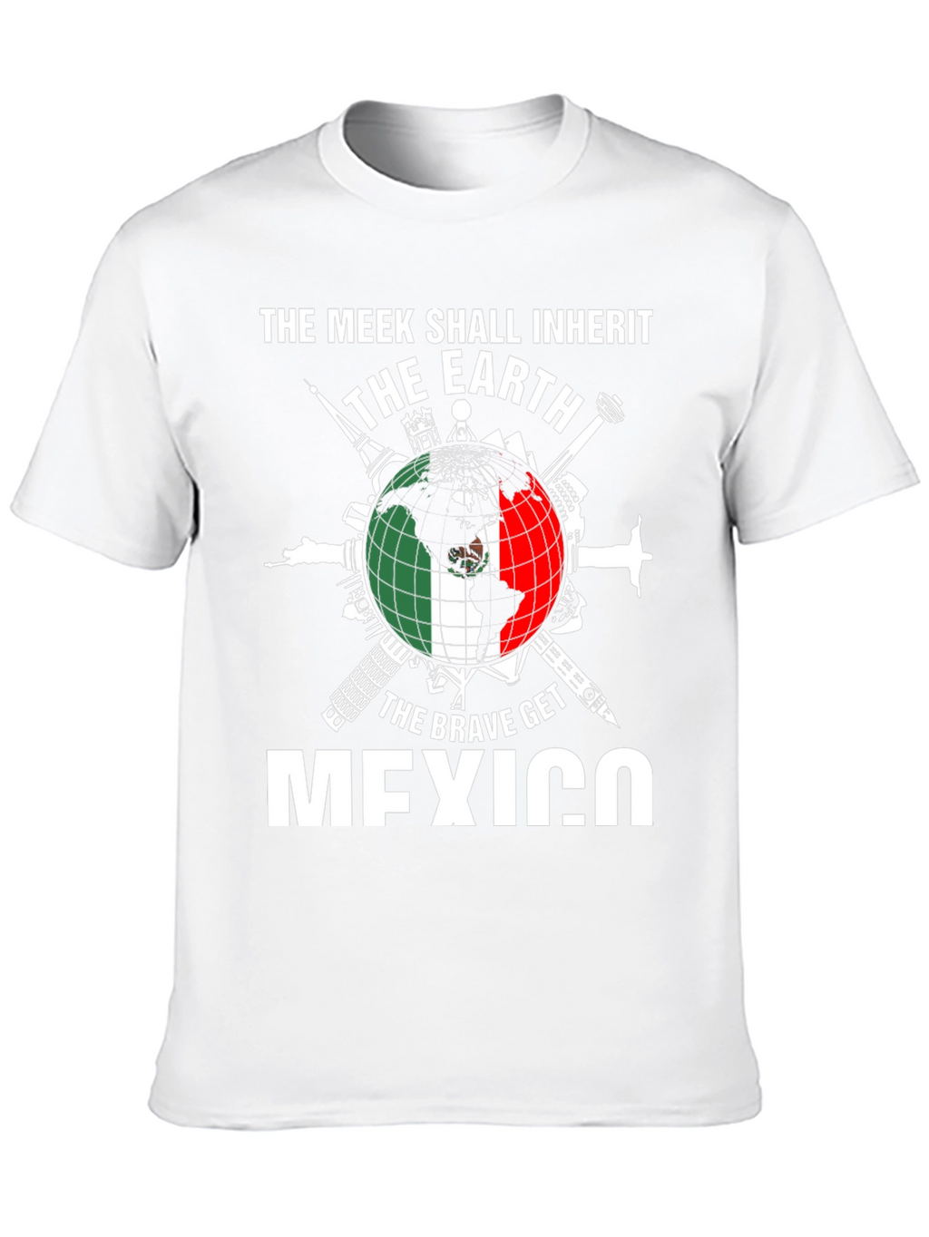 Mexico Earth Graphic T-Shirt