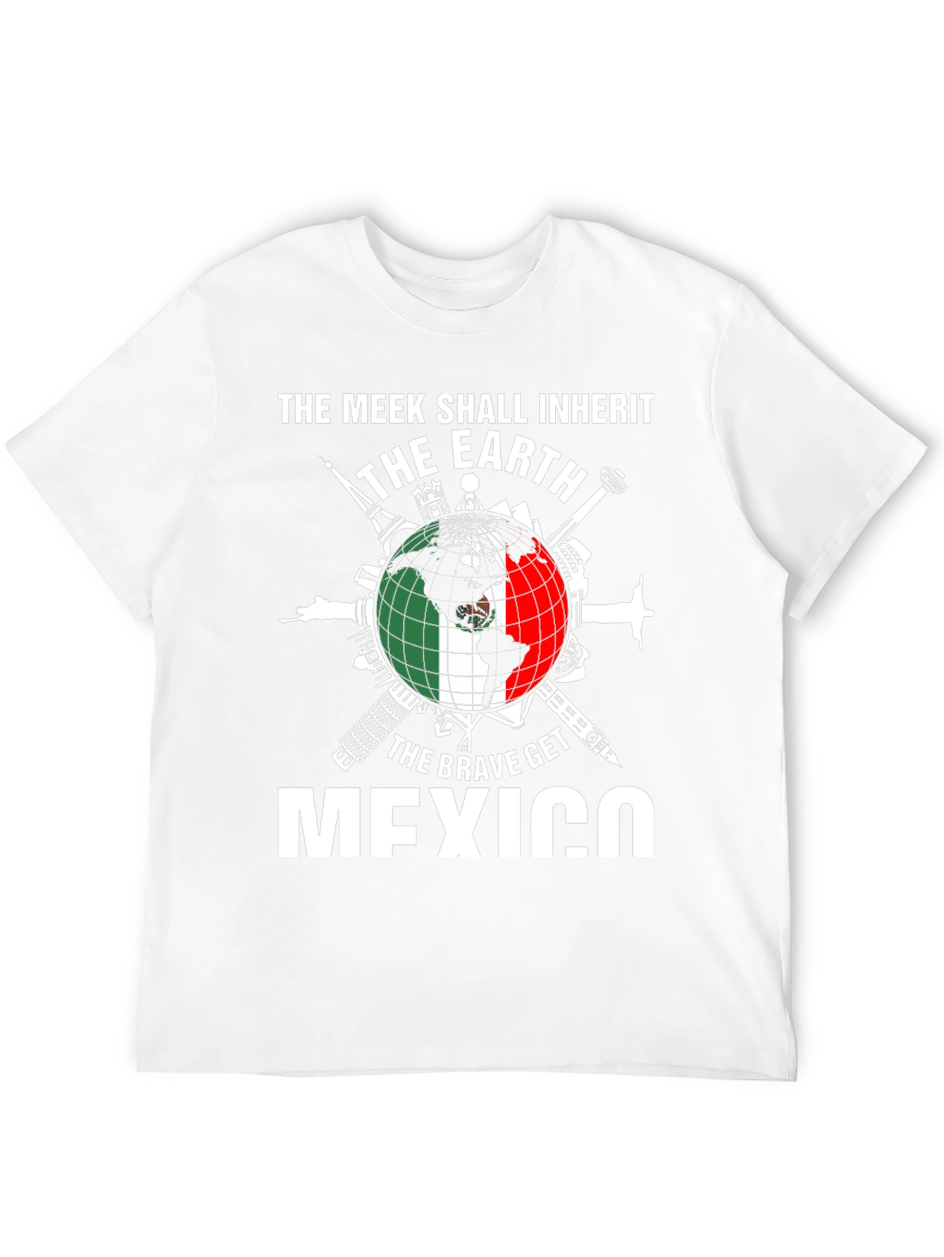 Mexico Earth Graphic T-Shirt