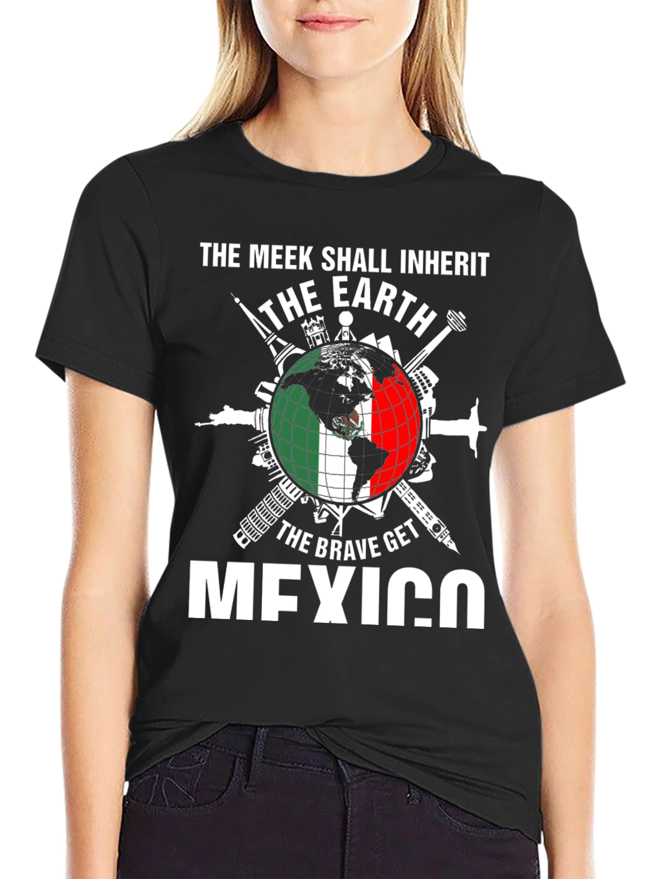 Mexico Earth Graphic T-Shirt