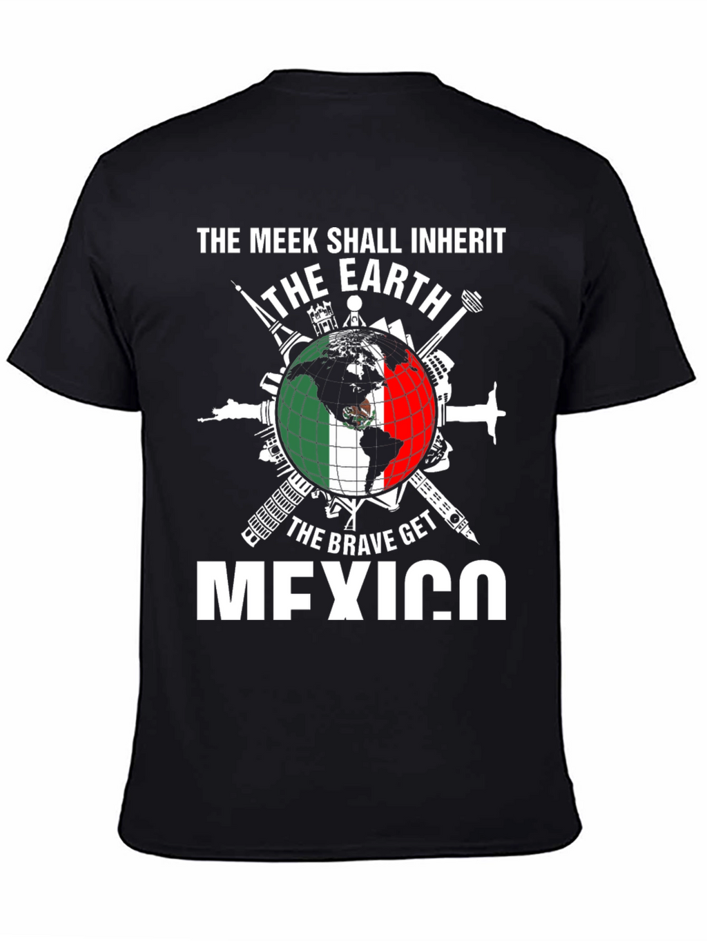 Mexico Earth Graphic T-Shirt