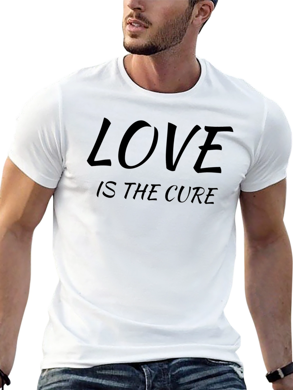Love is the Cure Black T-Shirt