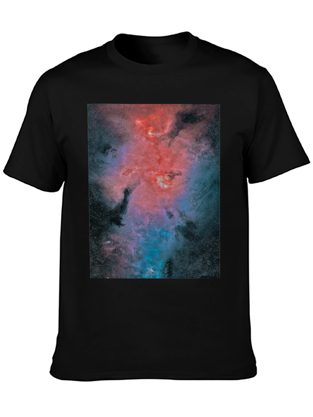 Nebula Graphic Black T-Shirt