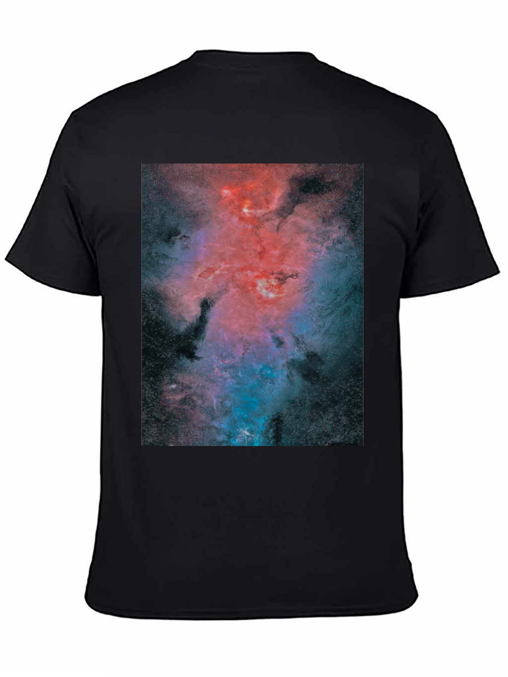 Nebula Graphic Black T-Shirt