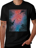 Nebula Graphic Black T-Shirt