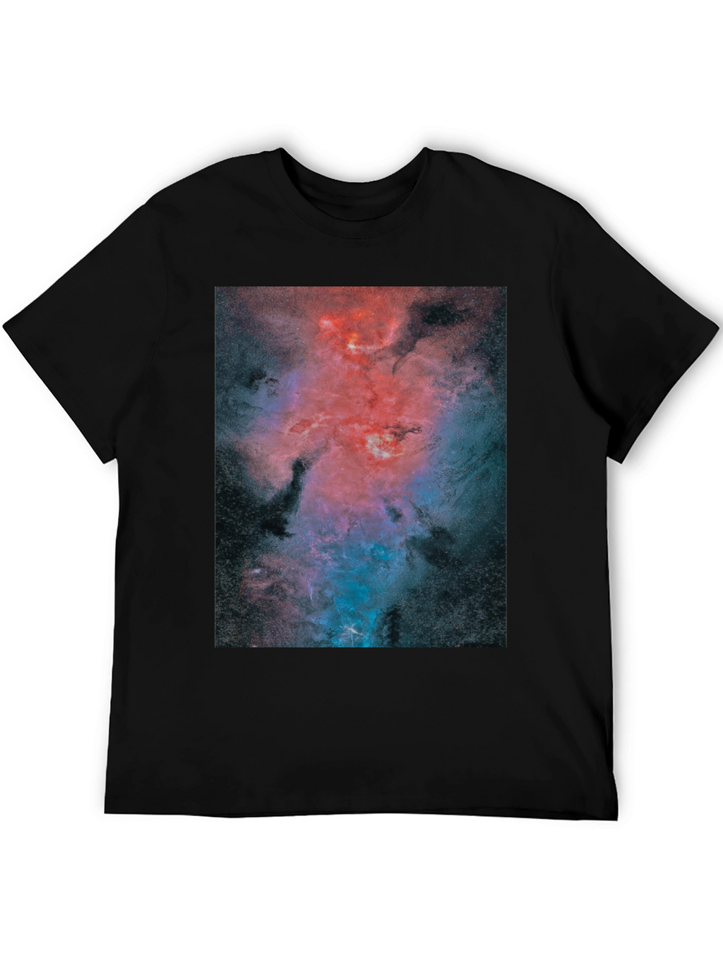 Nebula Graphic Black T-Shirt