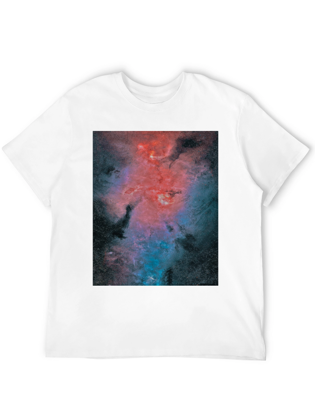 Nebula Graphic Black T-Shirt