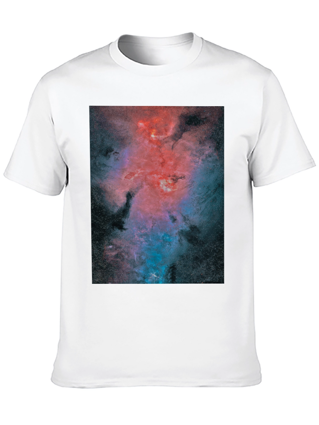 Nebula Graphic Black T-Shirt