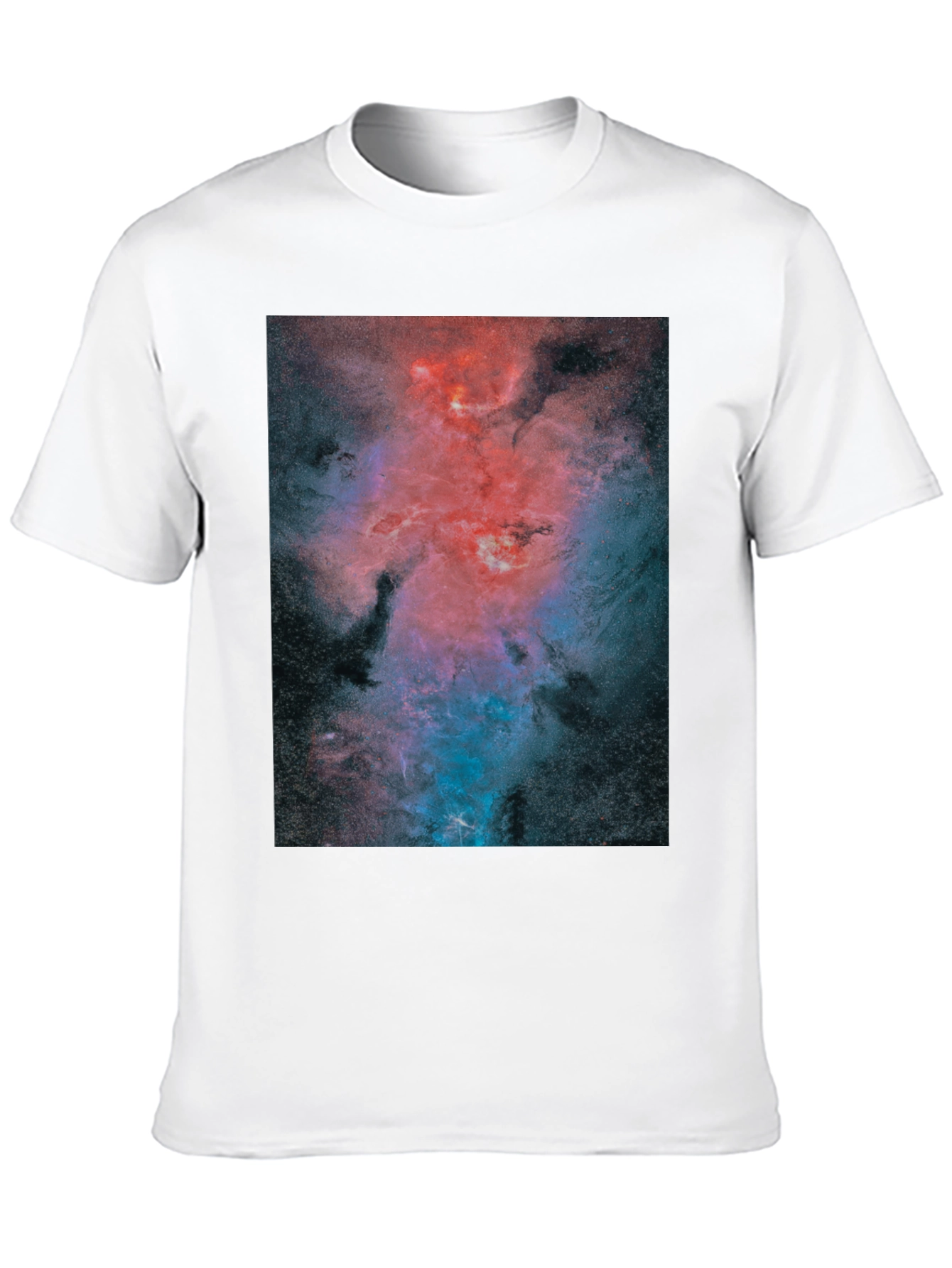 Nebula Graphic Black T-Shirt