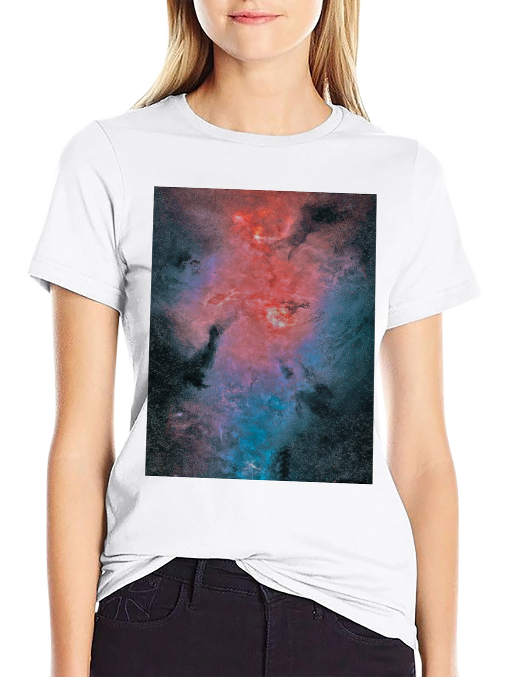 Nebula Graphic Black T-Shirt