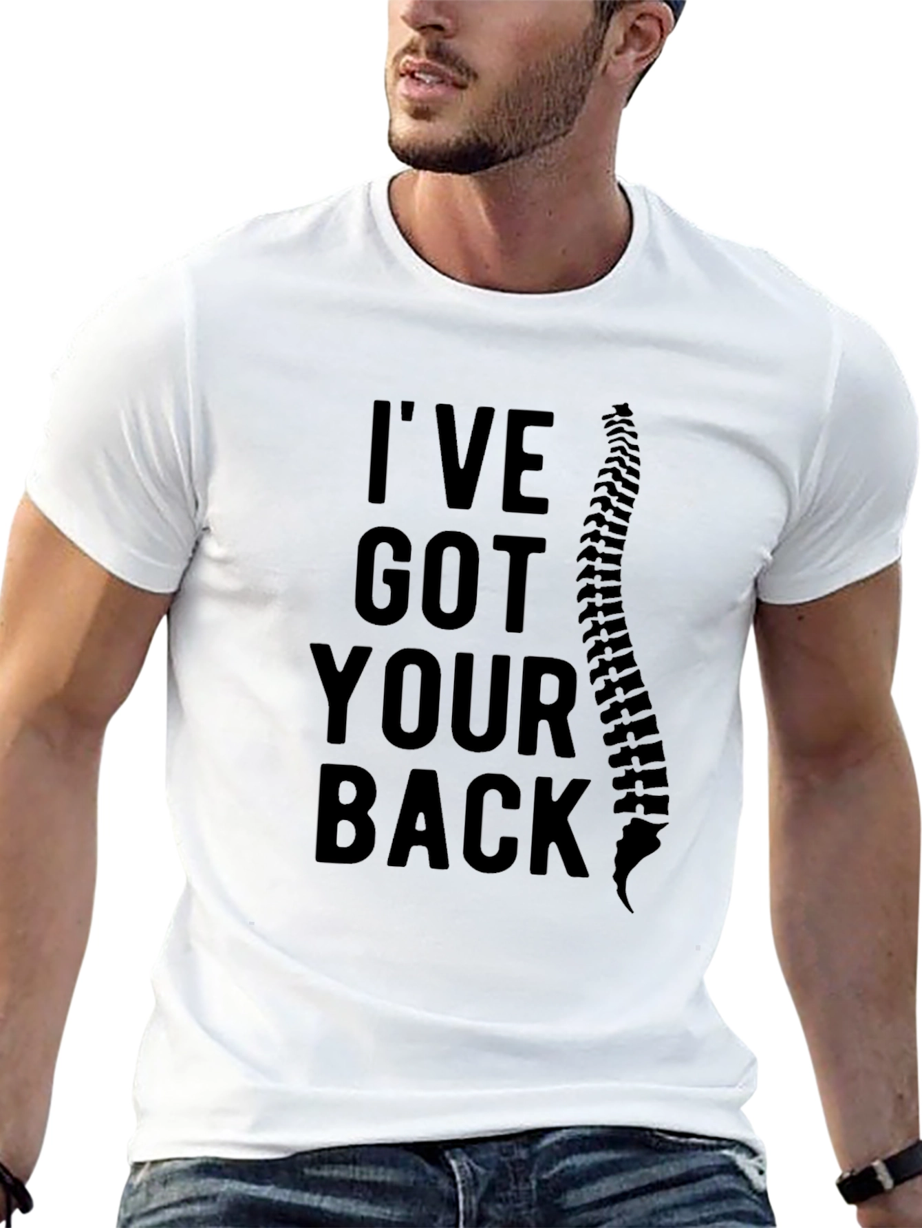 Ive Got Your Back T-Shirt - Spine Design