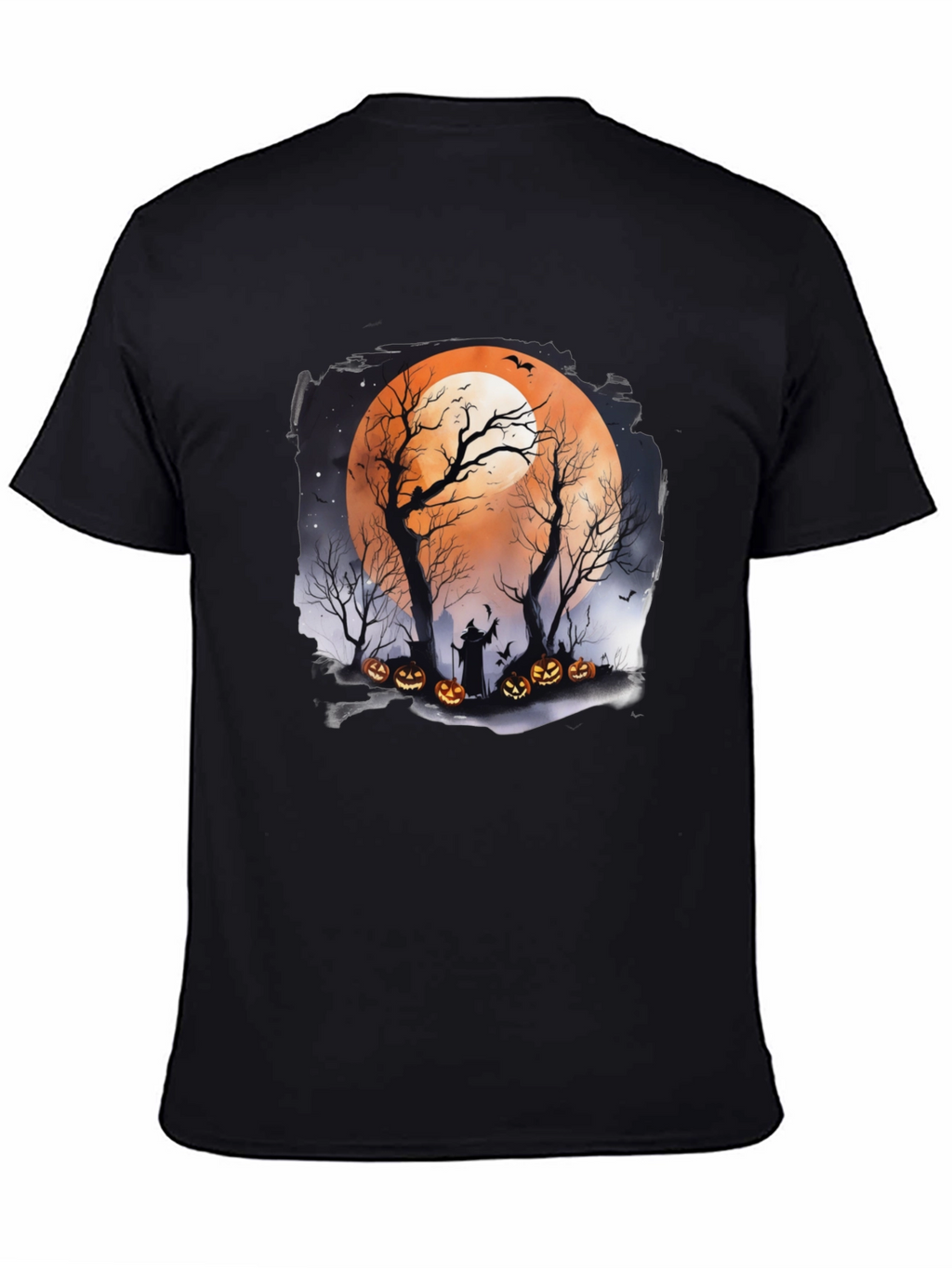 Halloween Moon Witch T-Shirt