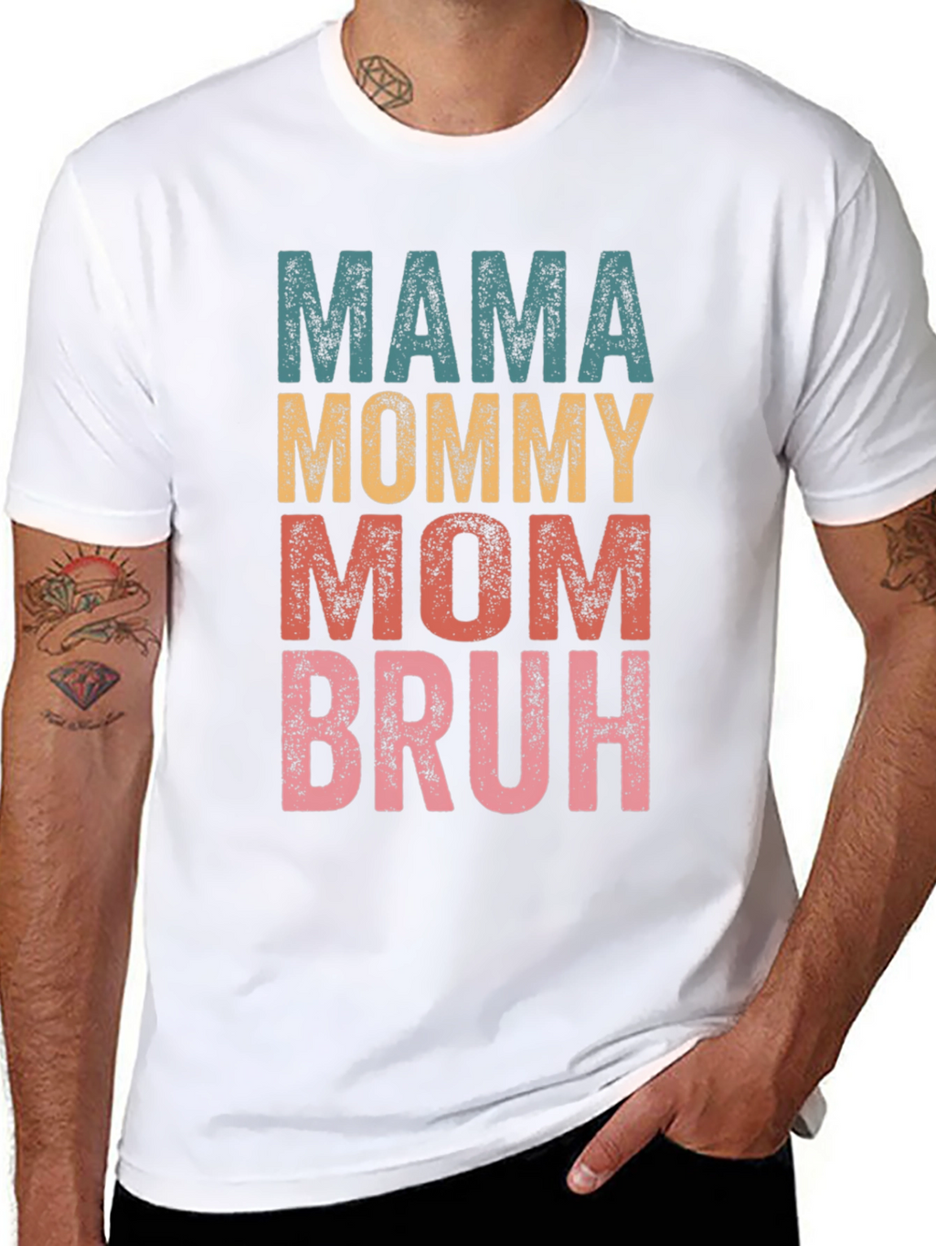Mama Mommy Mom Bruh T-Shirt