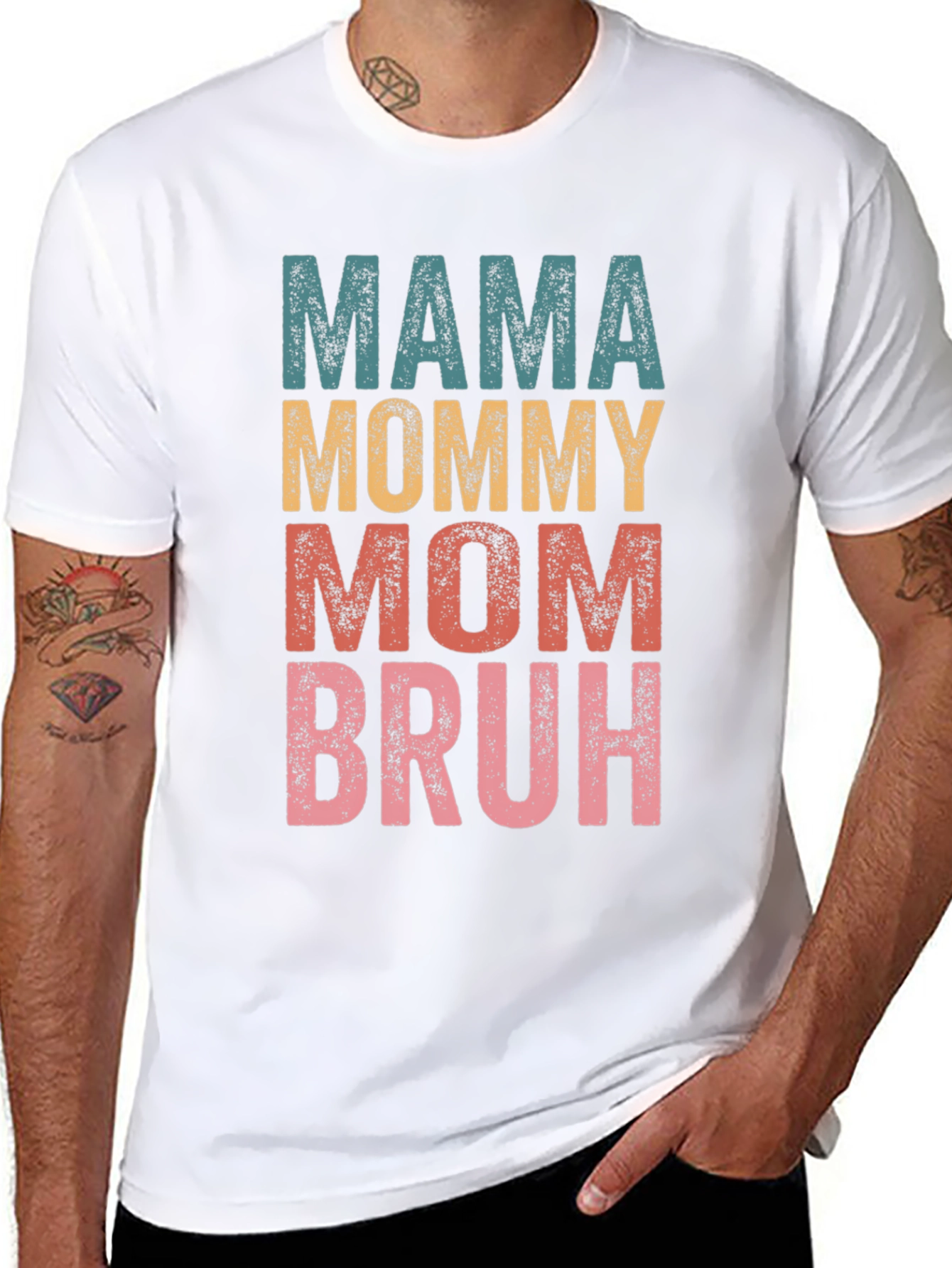 Mama Mommy Mom Bruh T-Shirt