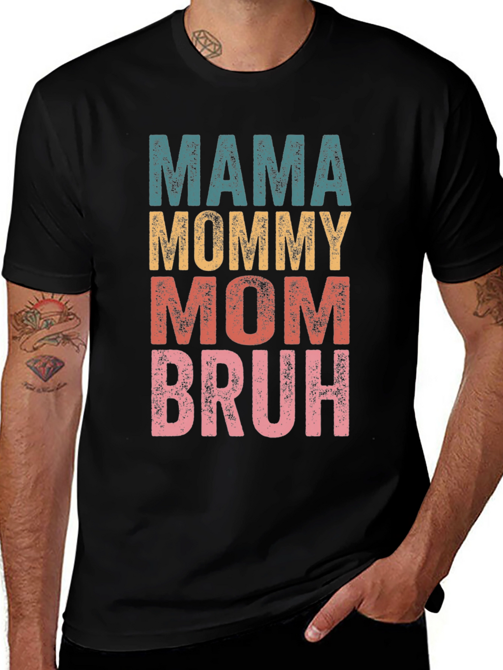 Mama Mommy Mom Bruh T-Shirt
