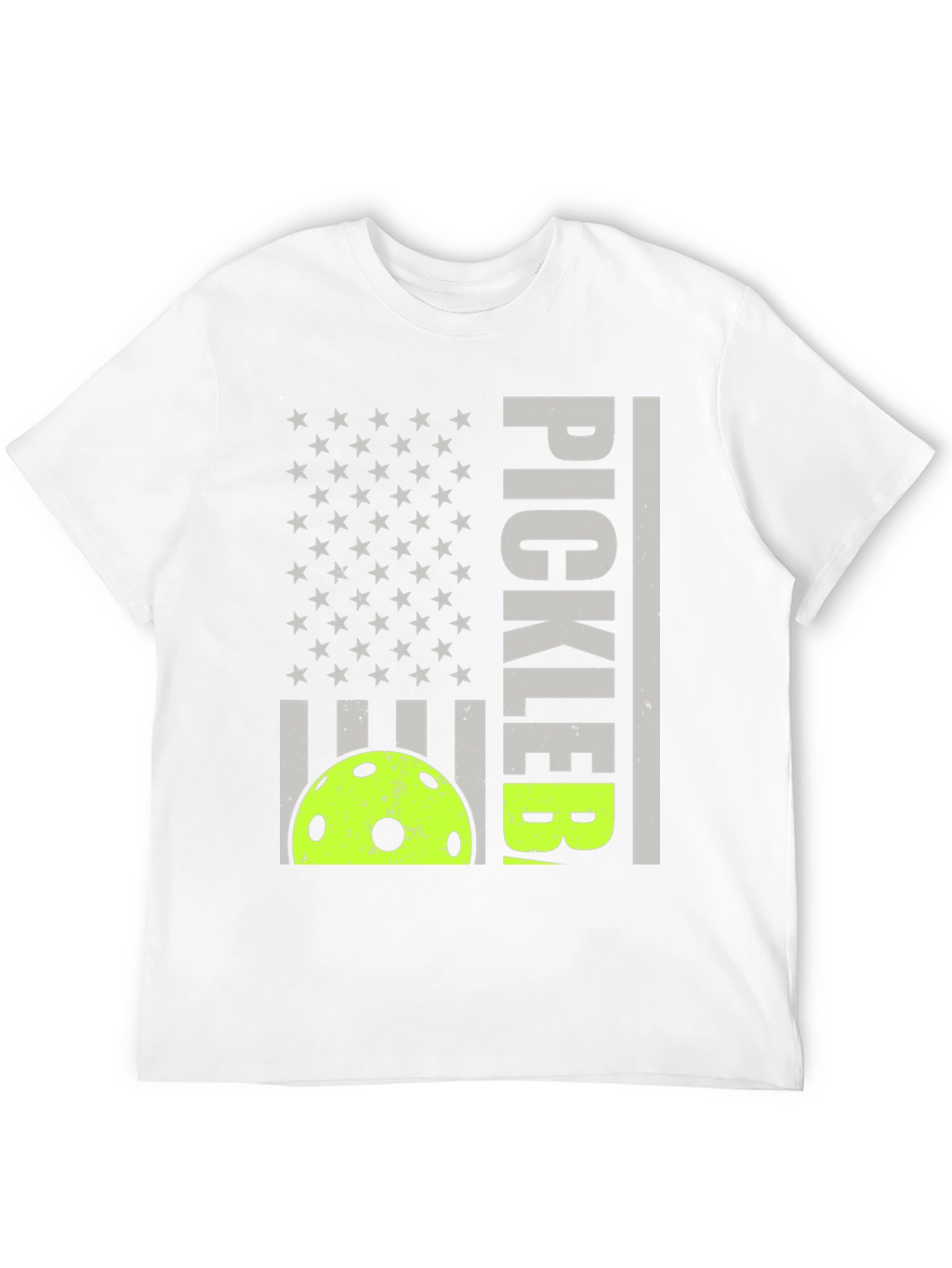 Pickleball American Flag Graphic Tee