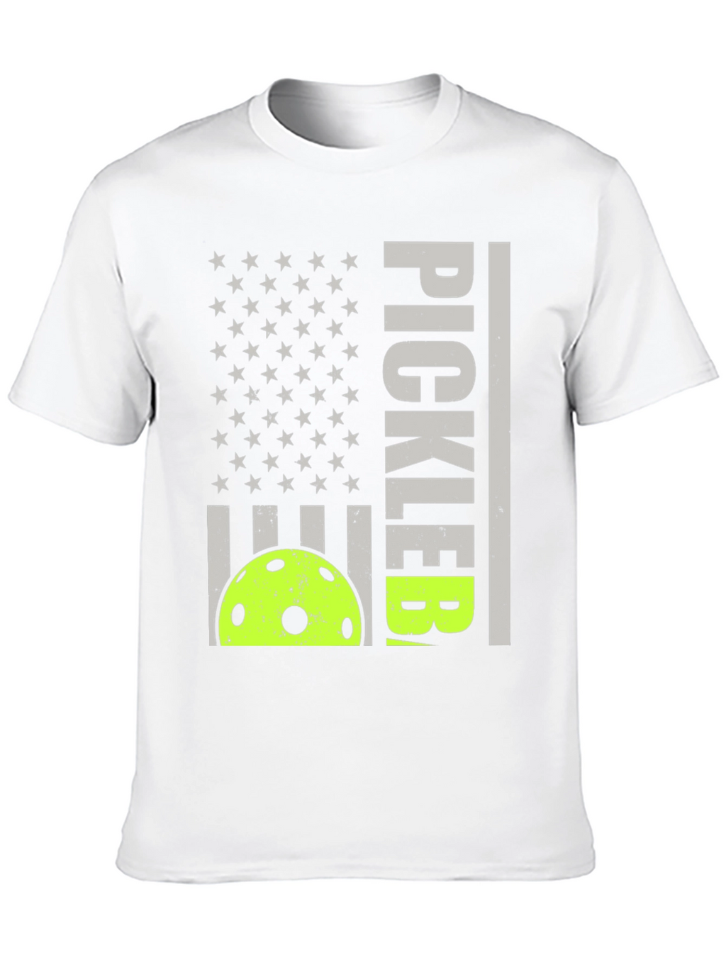 Pickleball American Flag Graphic Tee