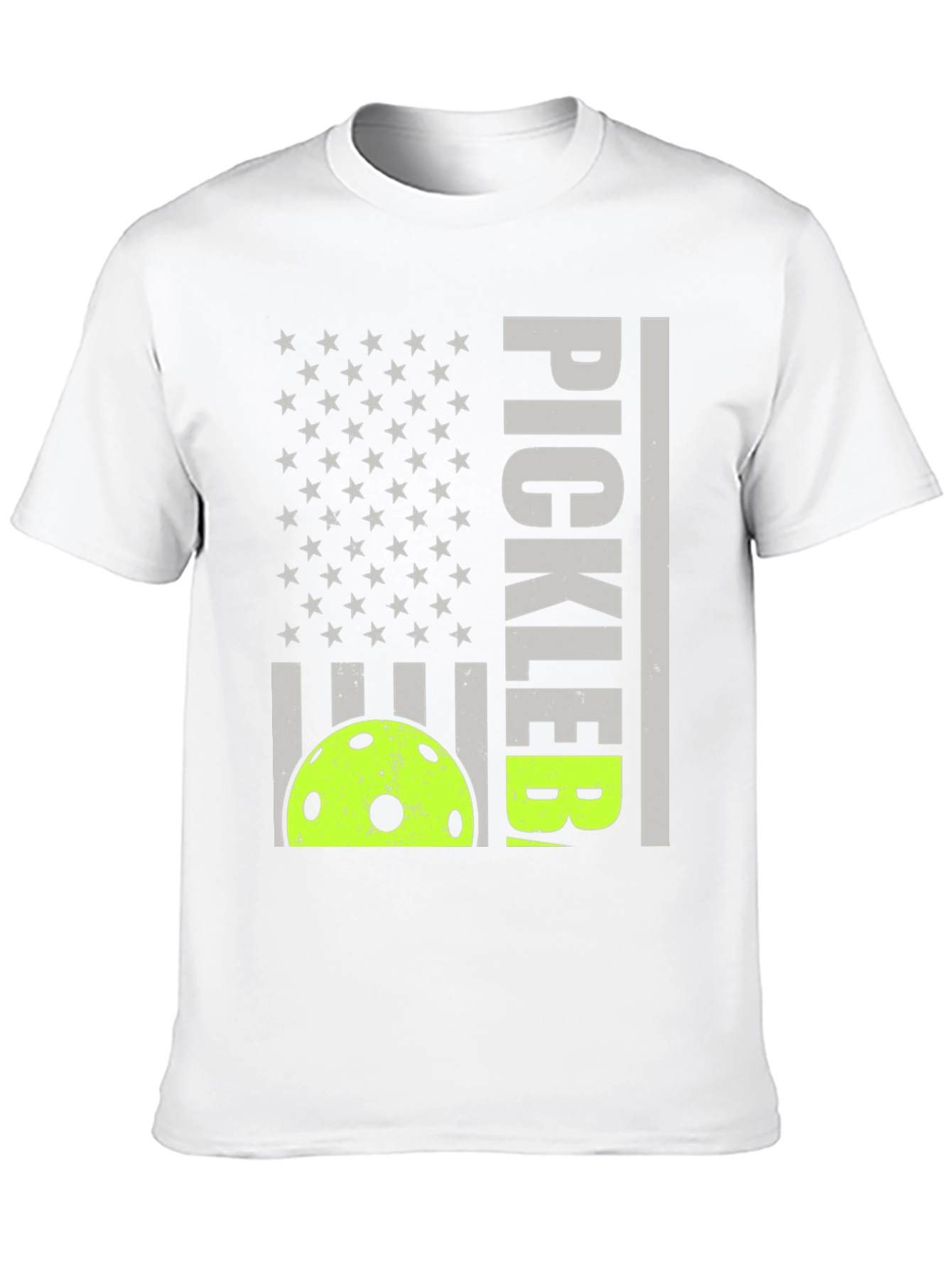 Pickleball American Flag Graphic Tee