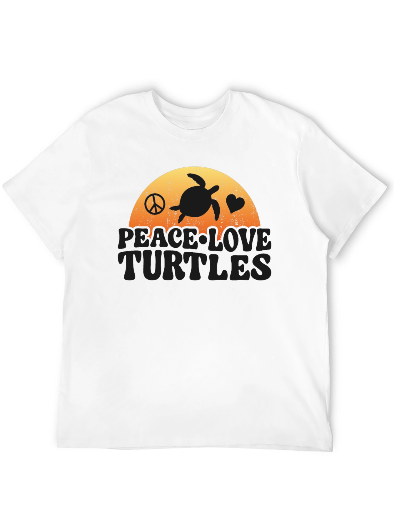 Peace Love Turtles T-Shirt - Coastal Vibe