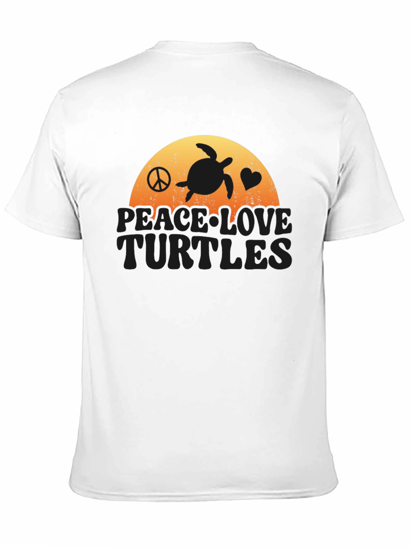 Peace Love Turtles T-Shirt - Coastal Vibe