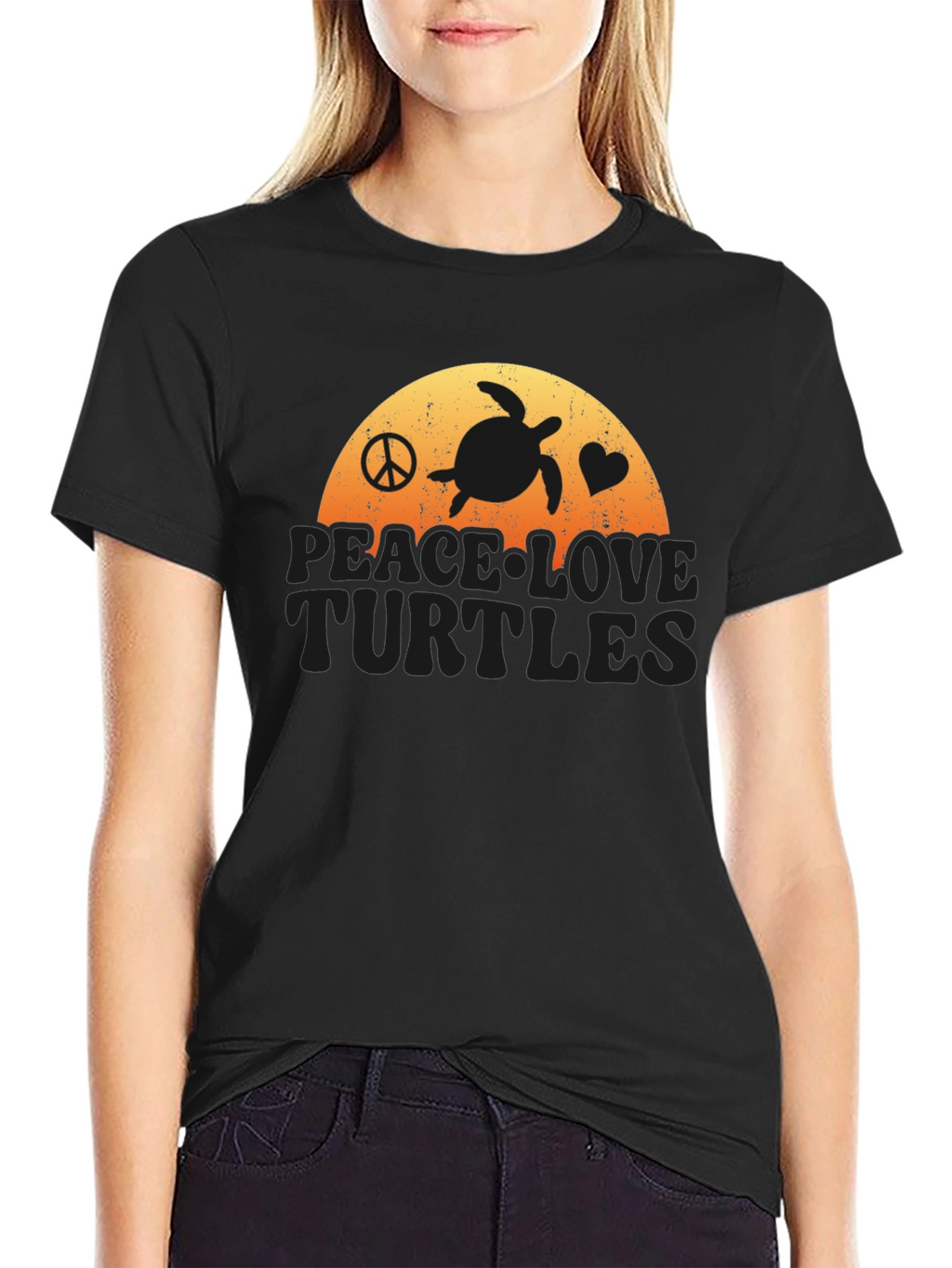 Peace Love Turtles T-Shirt - Coastal Vibe