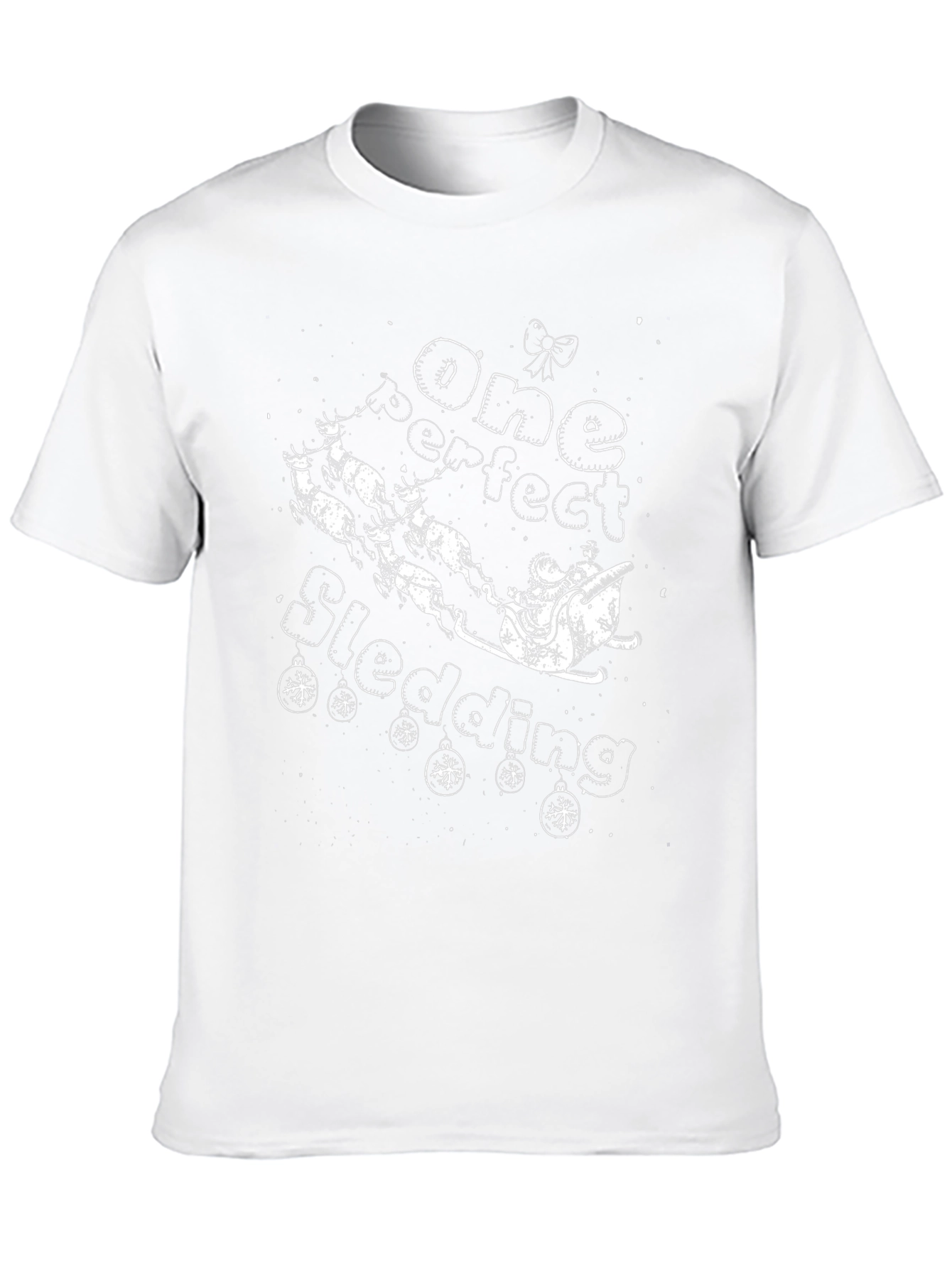 One Perfect Sledding Tee